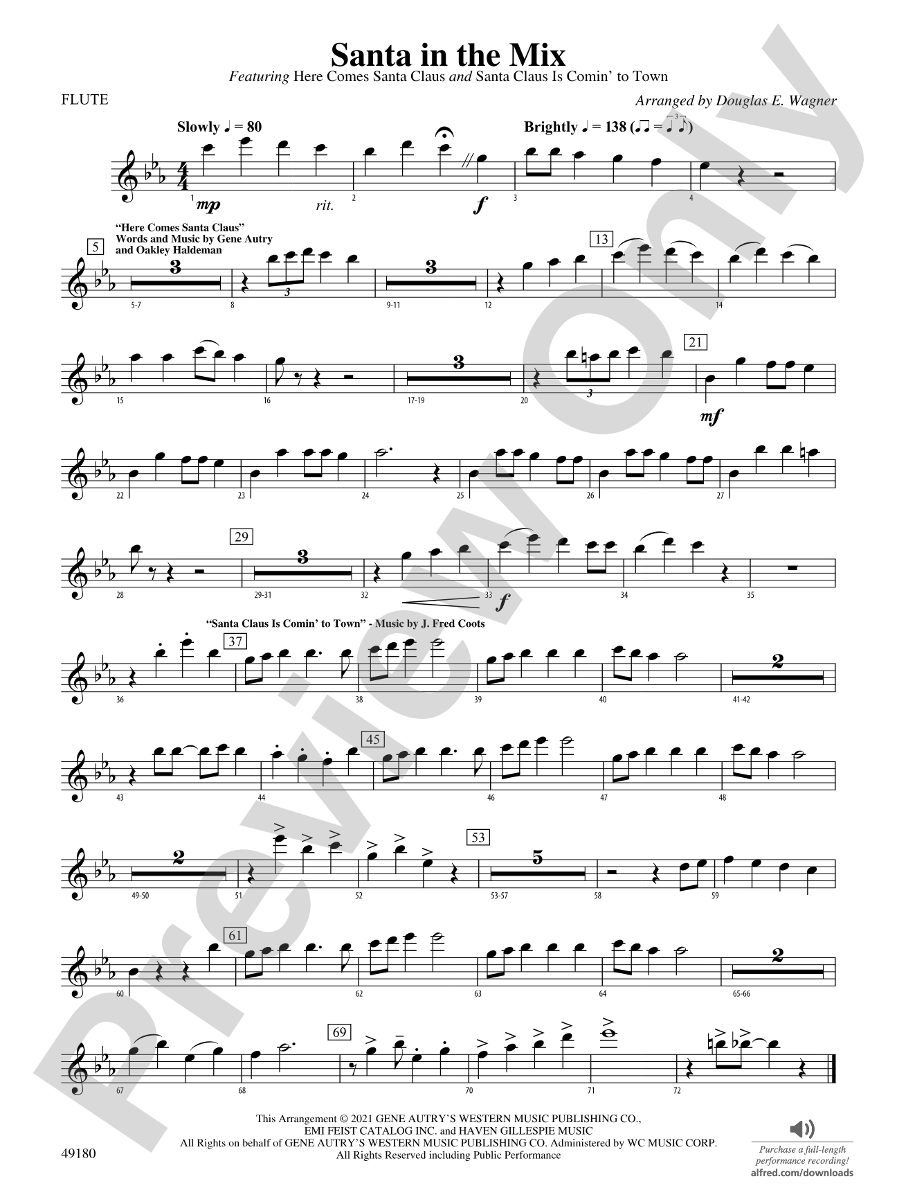 Santa in the Mix: Flute