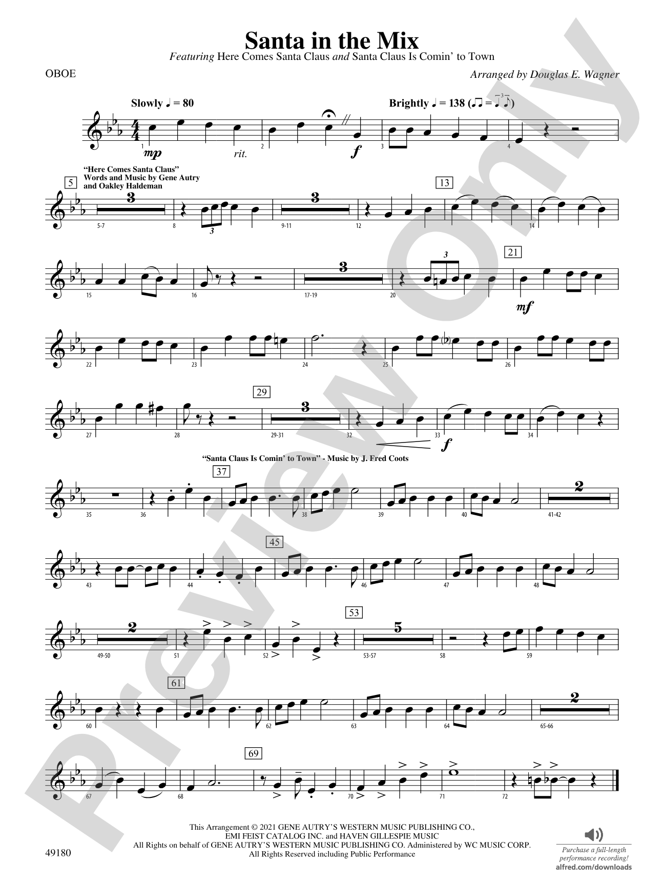 Santa in the Mix: Oboe