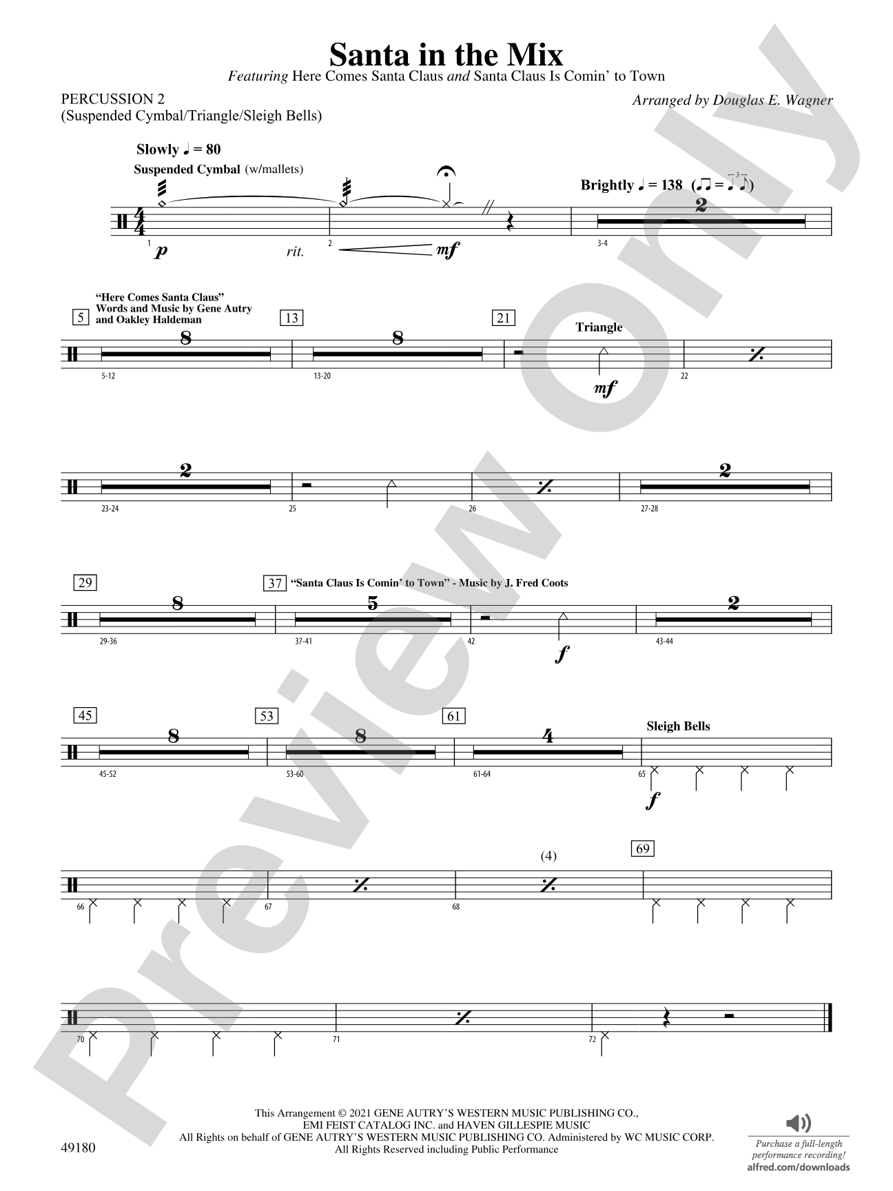Santa in the Mix: 2nd Percussion