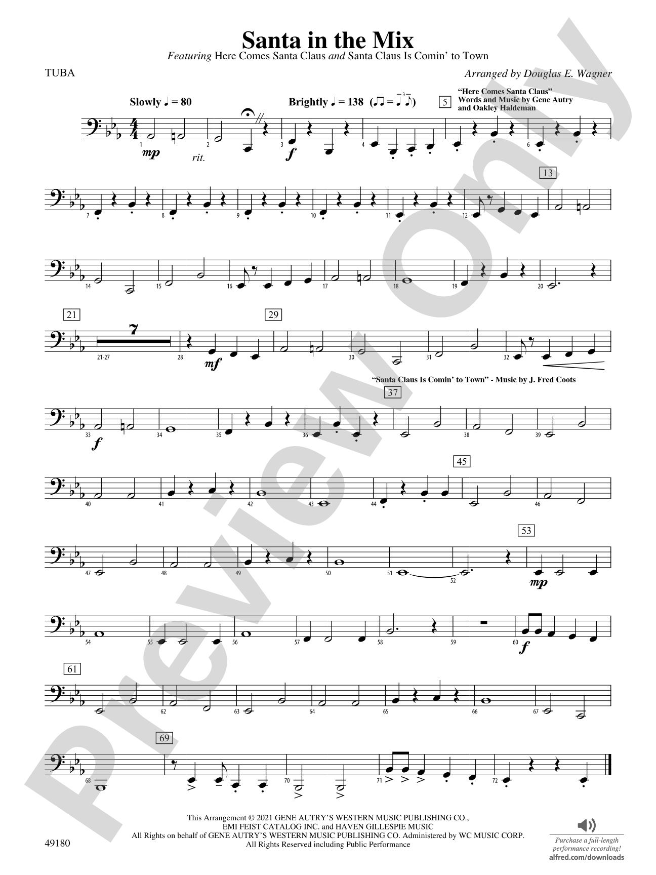 Santa in the Mix: Tuba