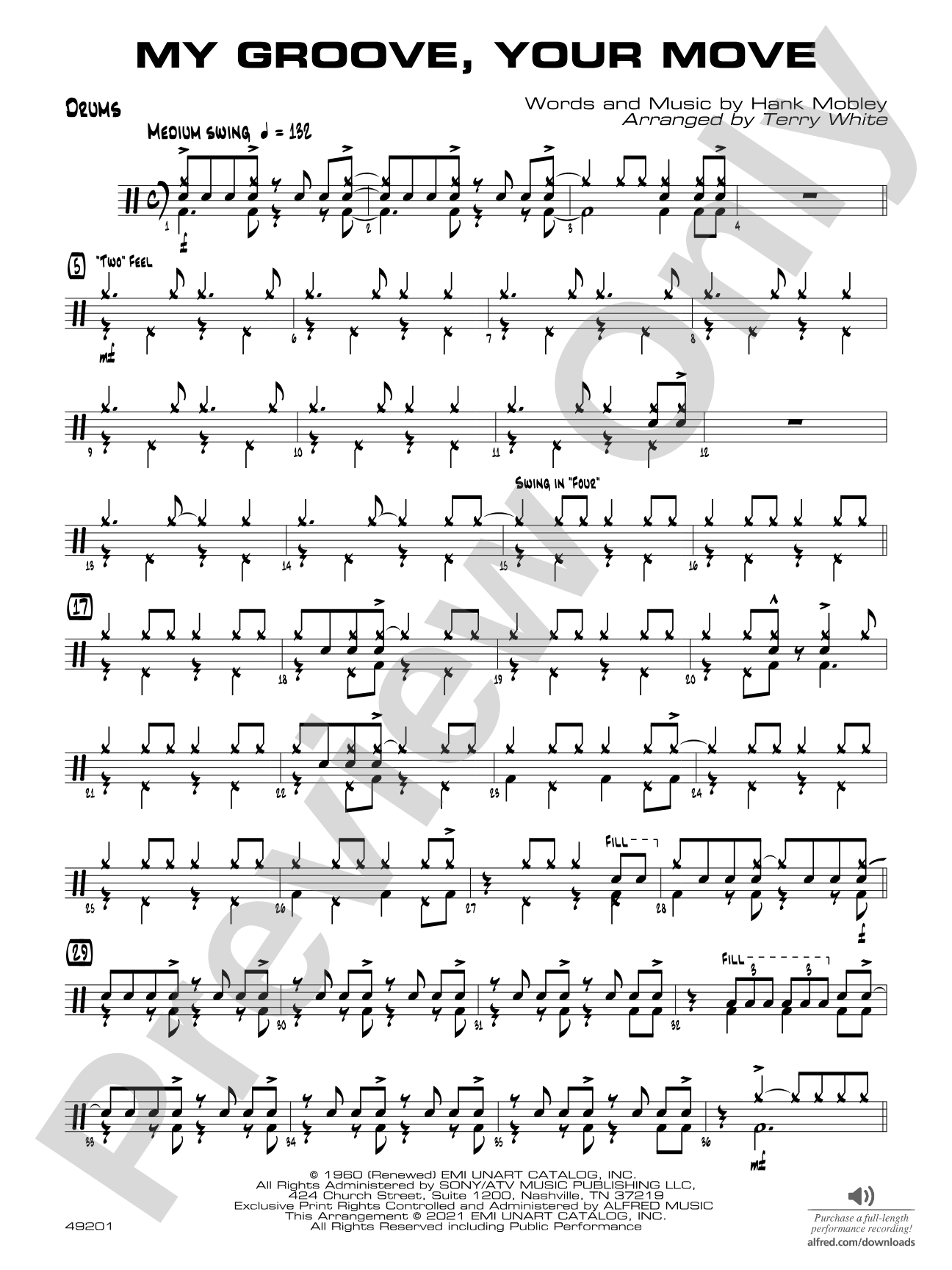 My Groove, Your Move: Drums