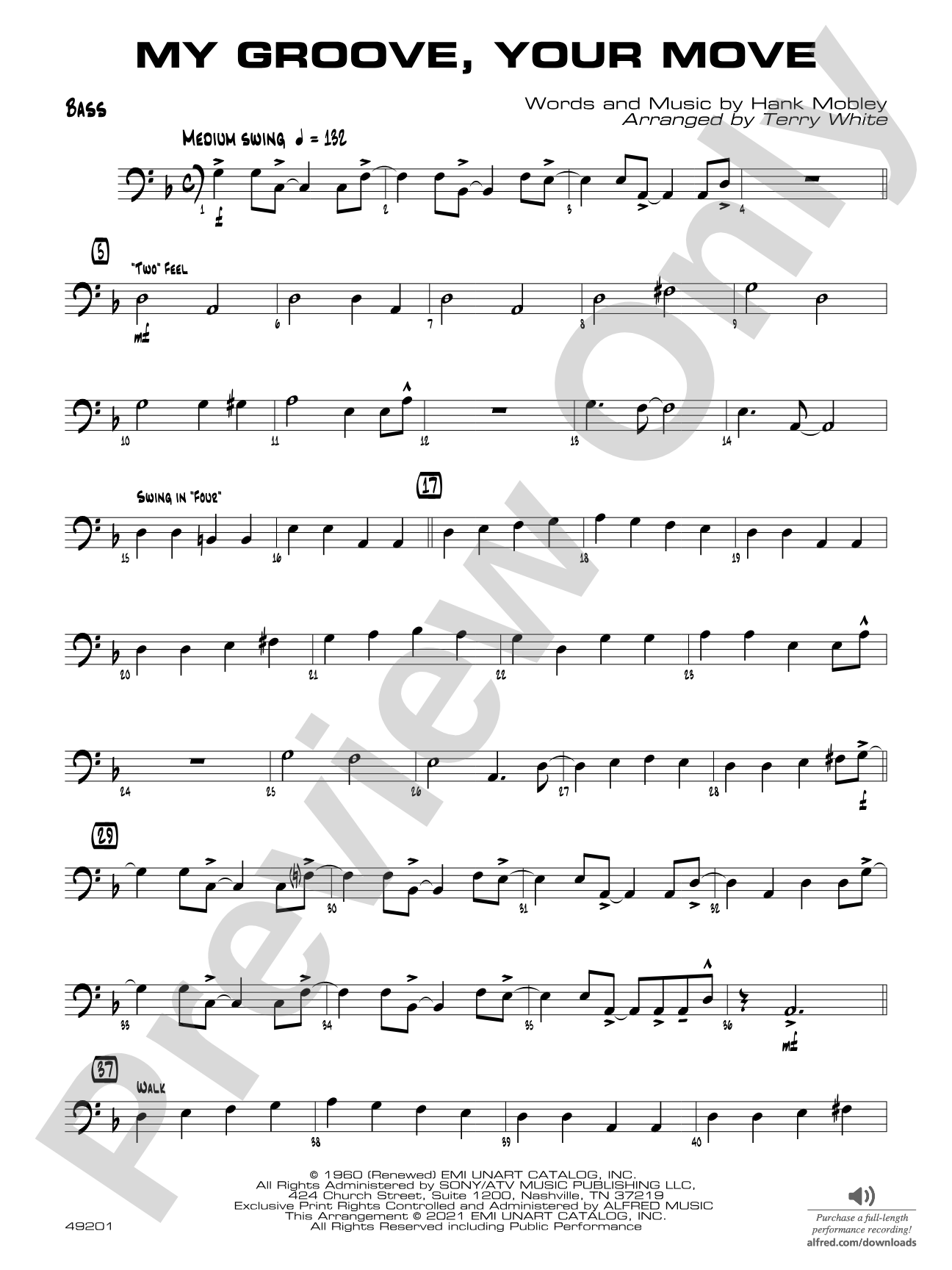 My Groove, Your Move: String Bass