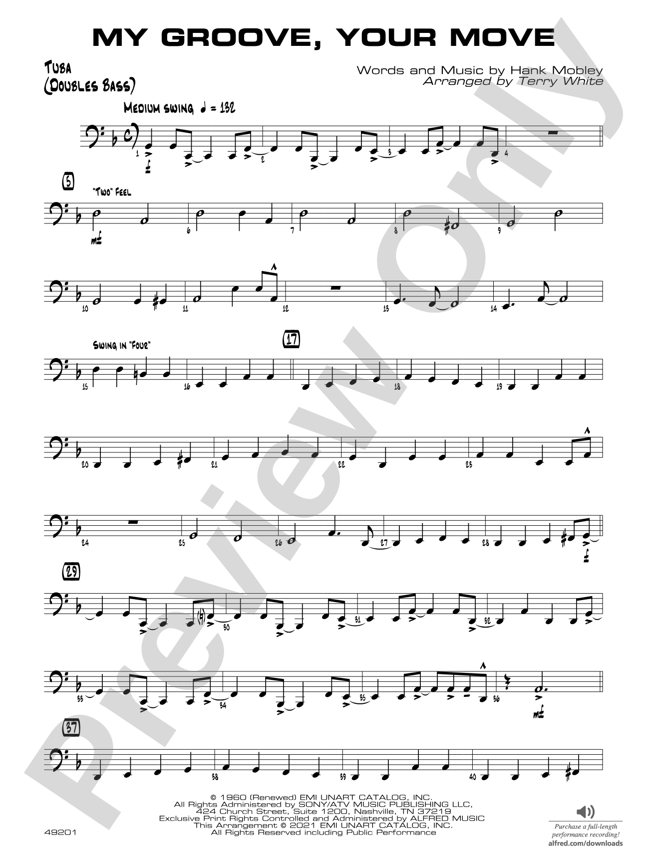 My Groove, Your Move: Tuba