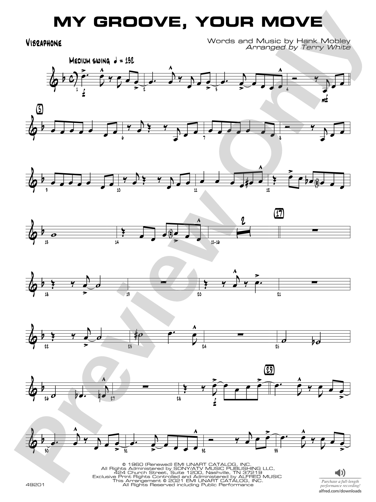 My Groove, Your Move: Vibraphone