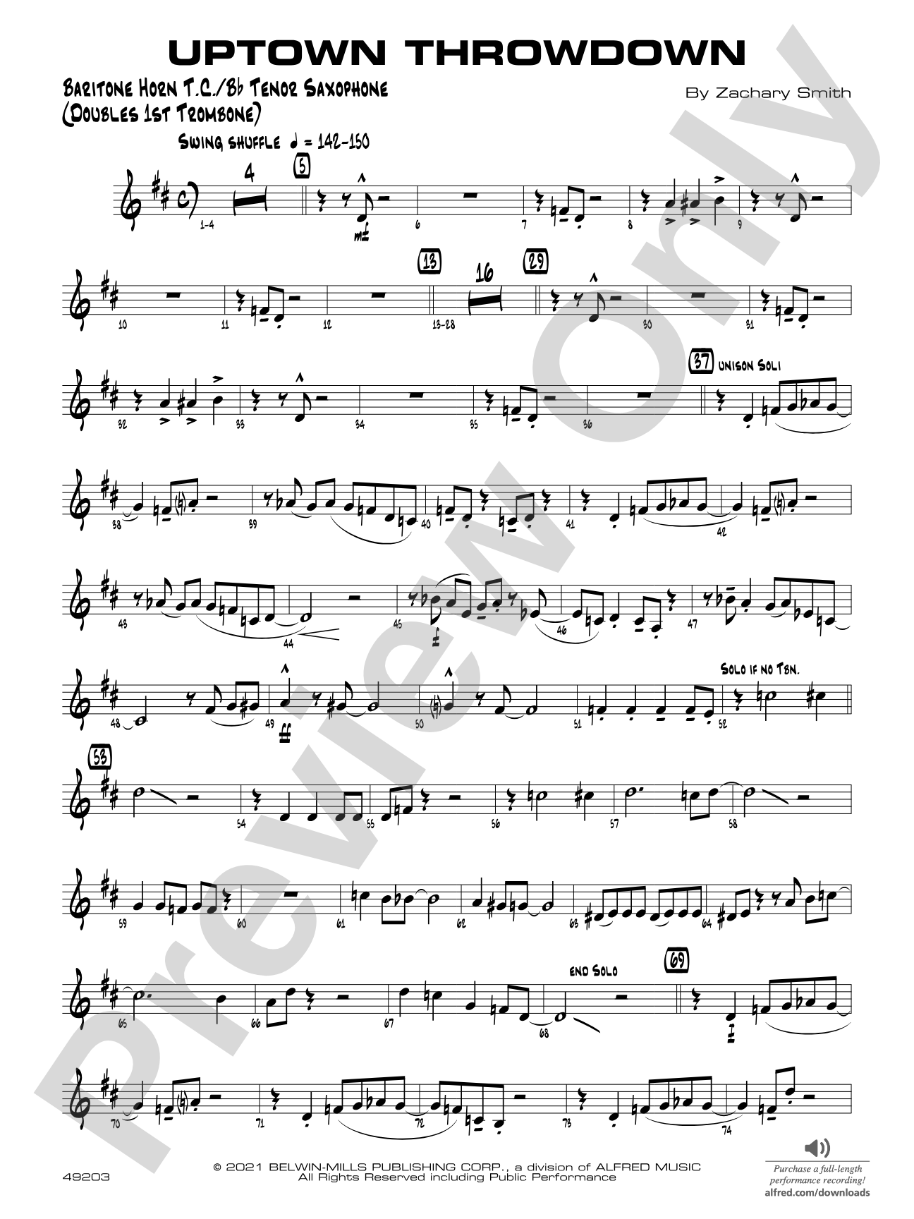 Uptown Throwdown: Baritone T.C.