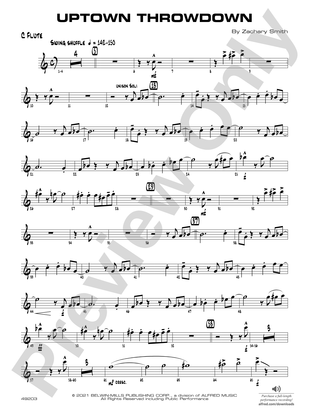 Uptown Throwdown: Flute