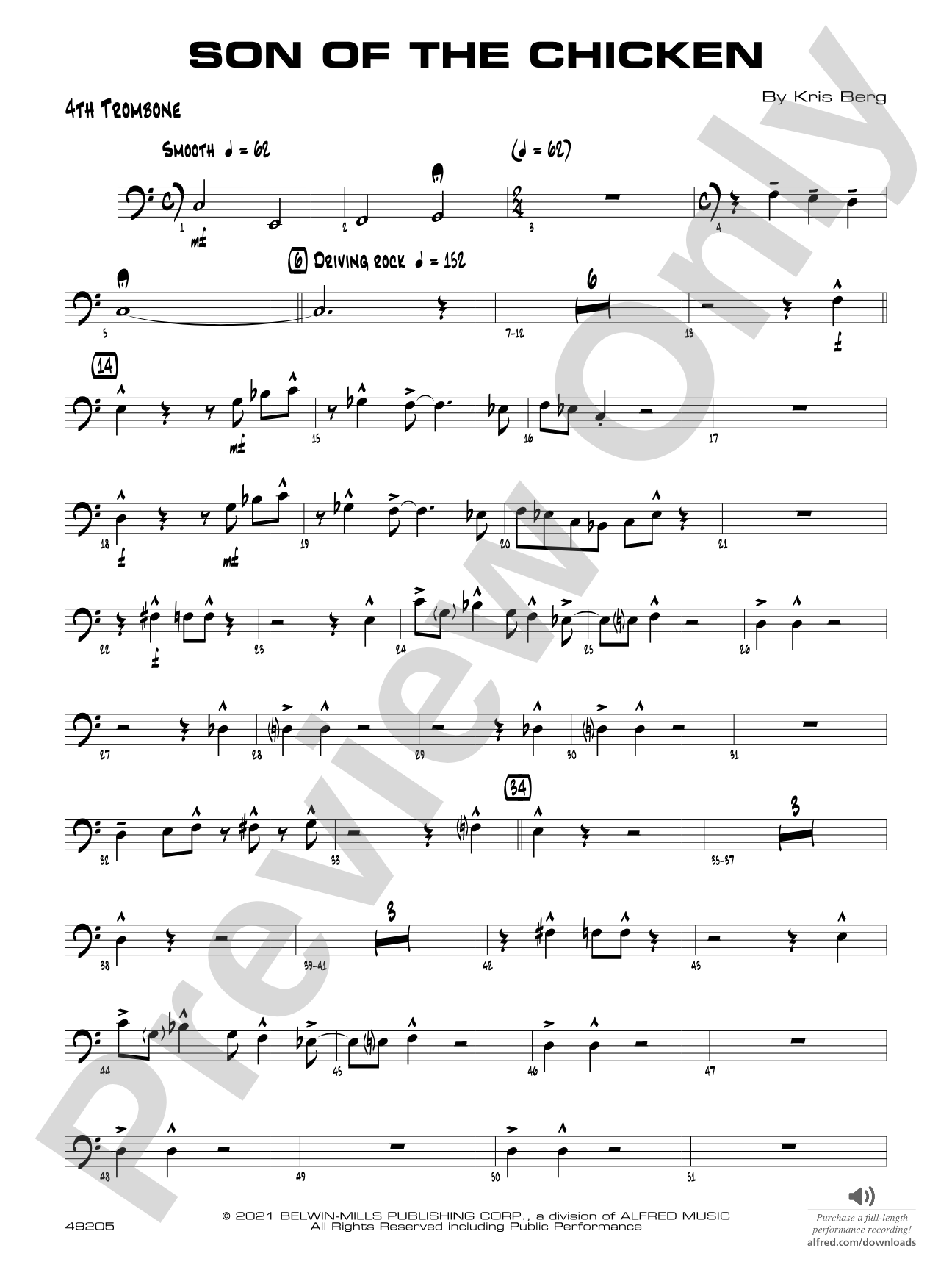 Son of the Chicken: 4th Trombone