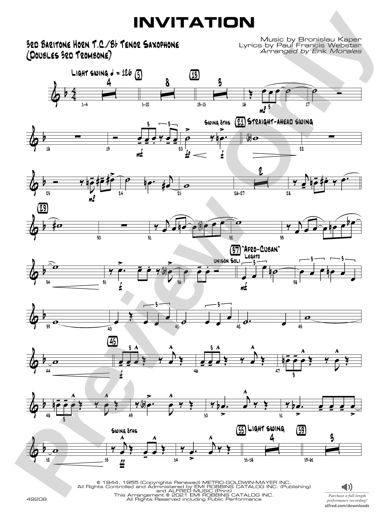 Invitation: 3rd Baritone T.C.