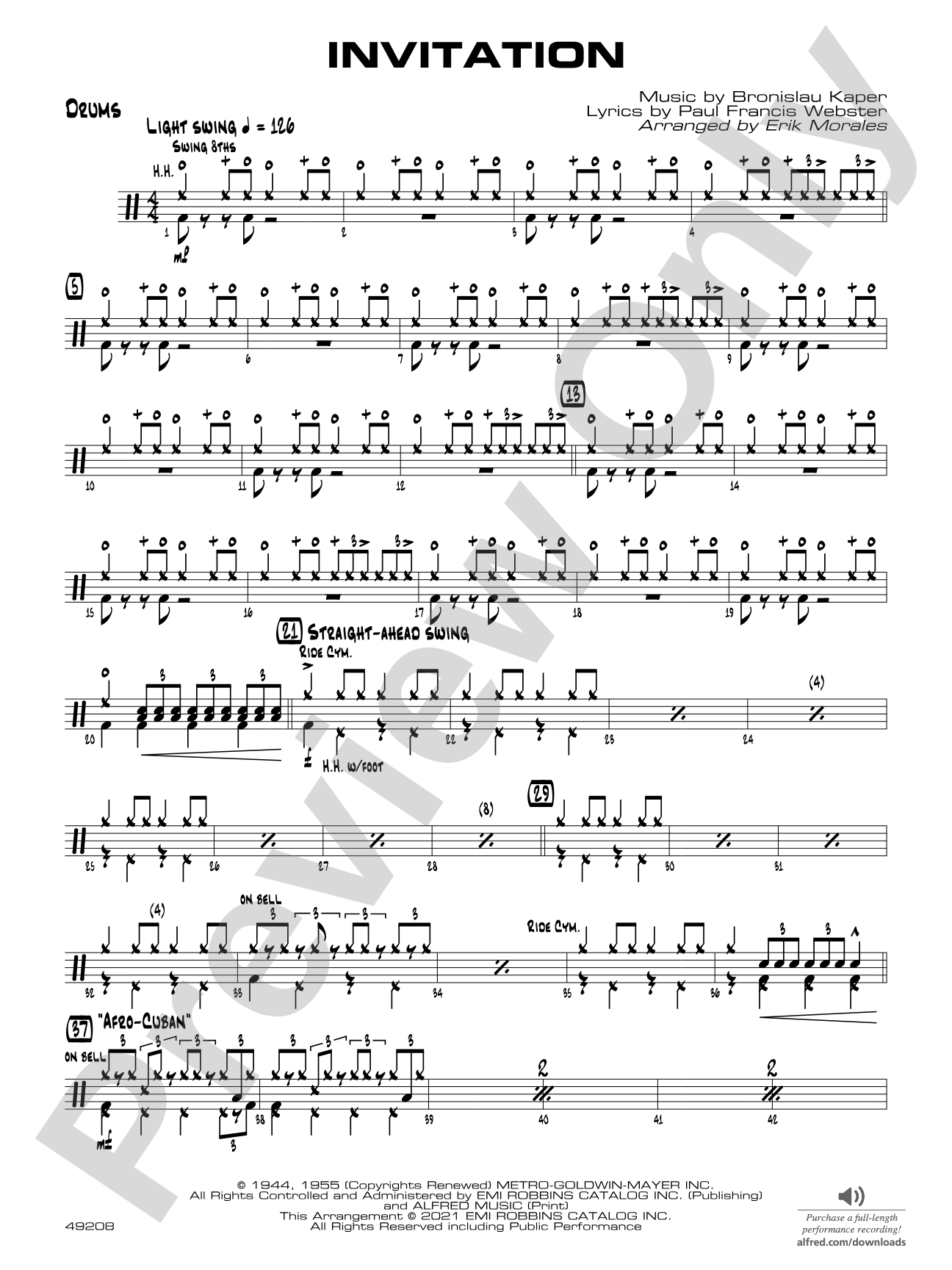Invitation: Drums