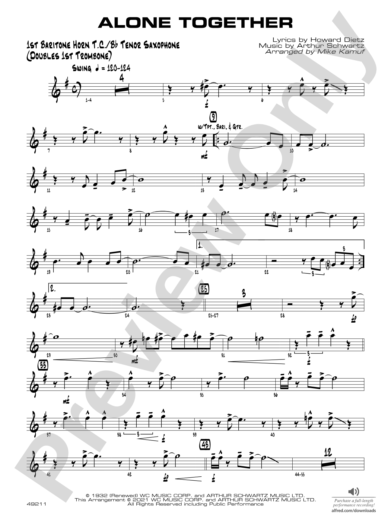 Alone Together: Baritone T.C.