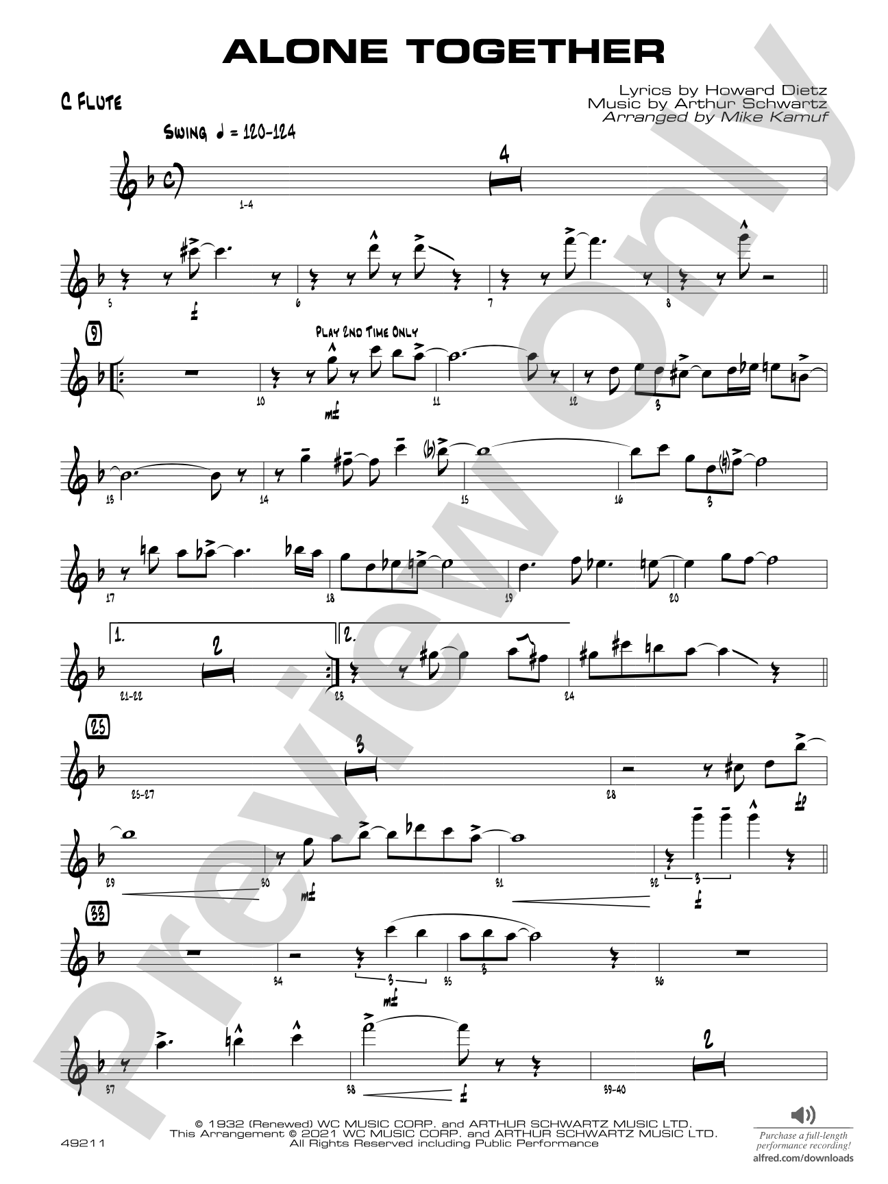 Alone Together: Flute