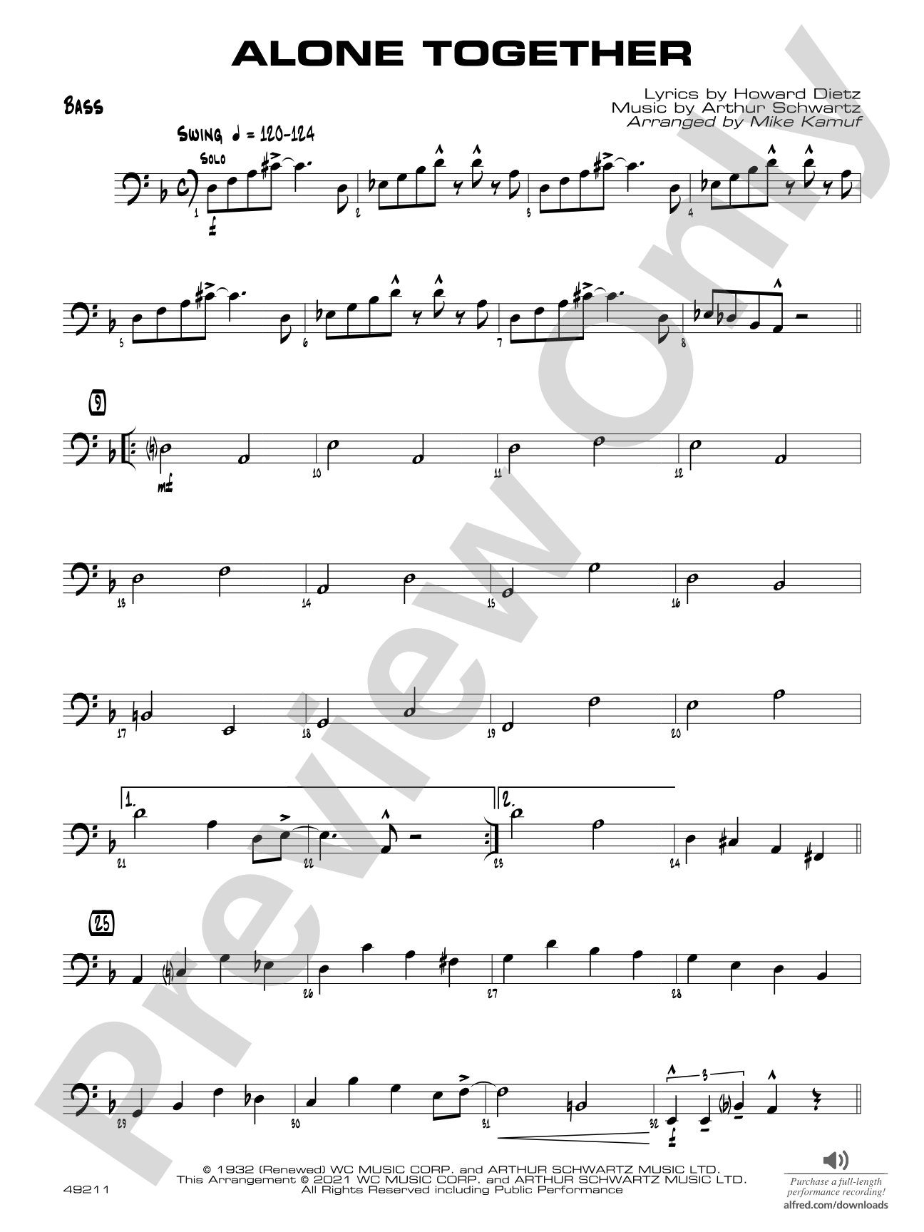 Alone Together: String Bass