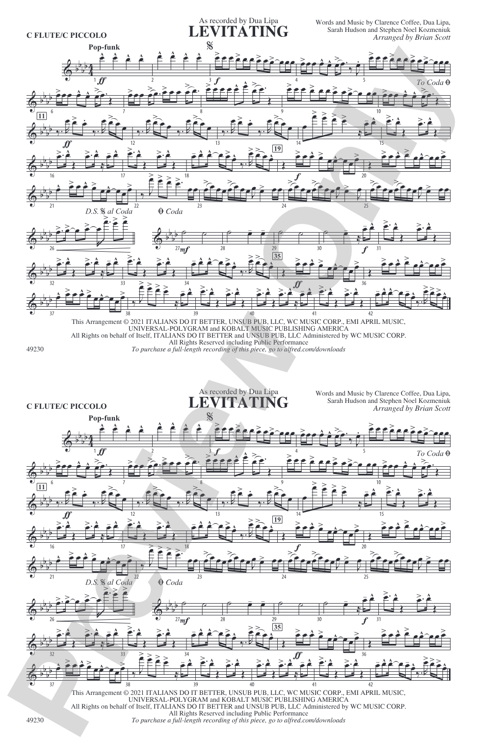 Levitating: Flute