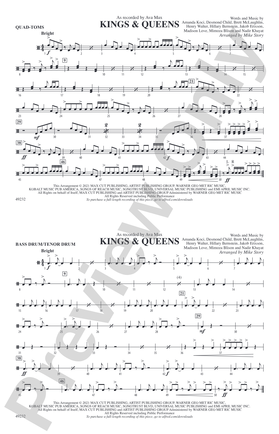 Kings & Queens: Quad-Toms