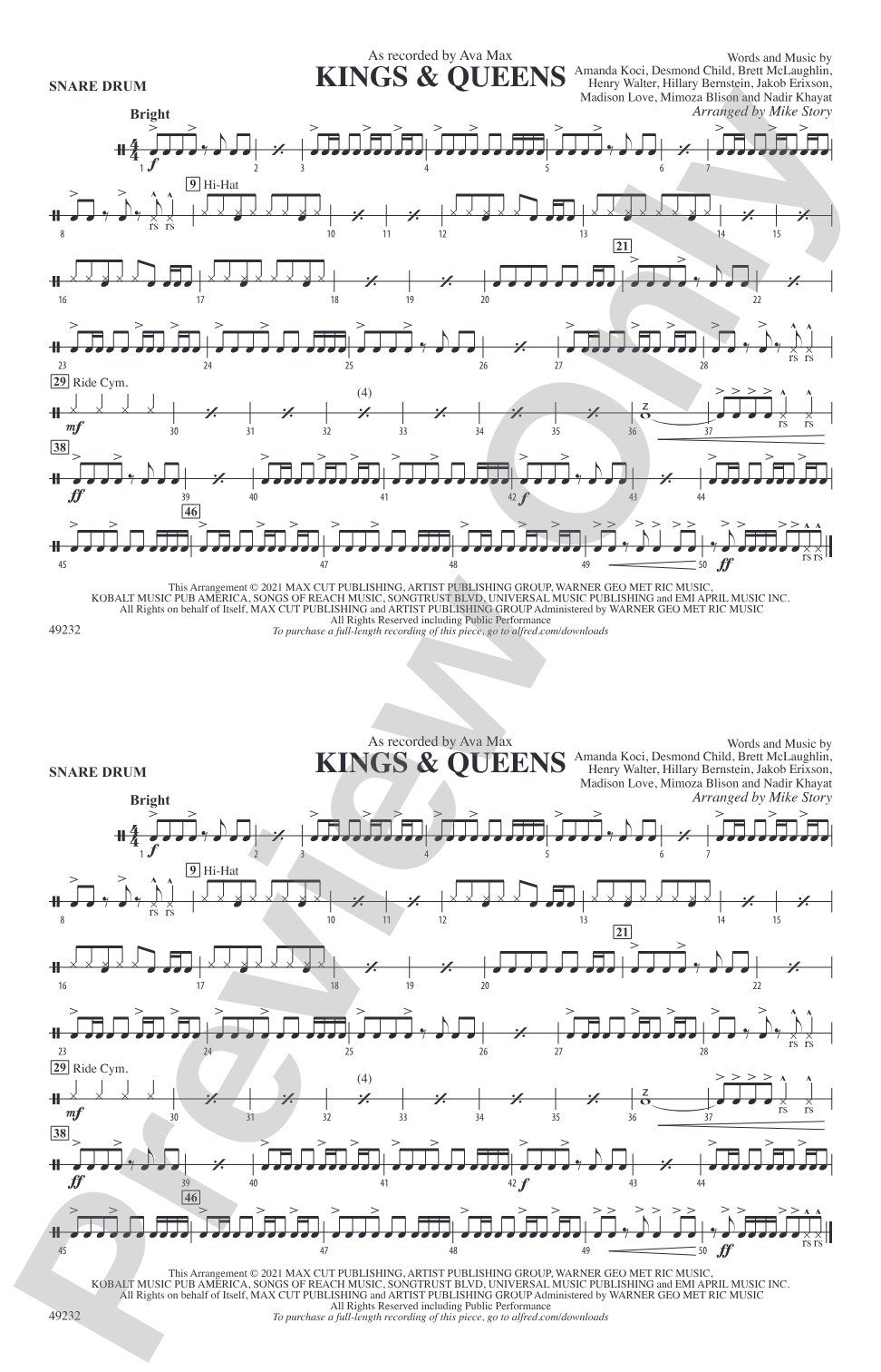 Kings & Queens: Snare Drum