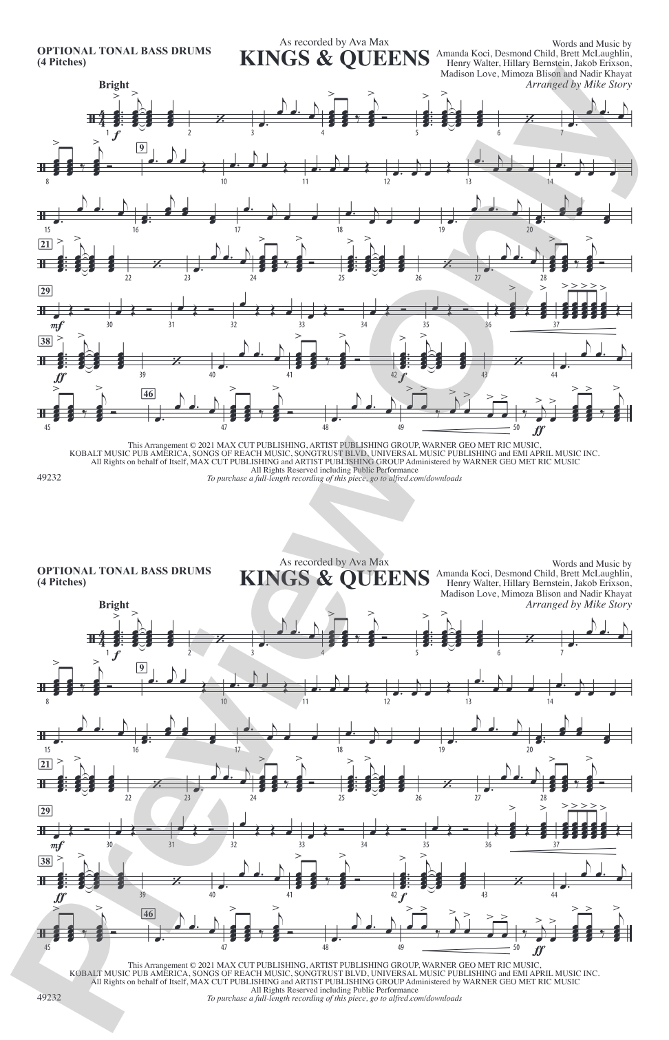 Kings & Queens: Tonal Bass Drum