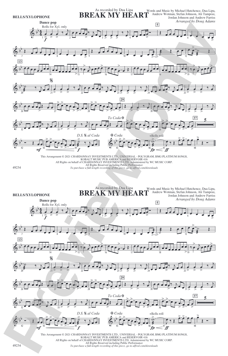 Break My Heart: Bells