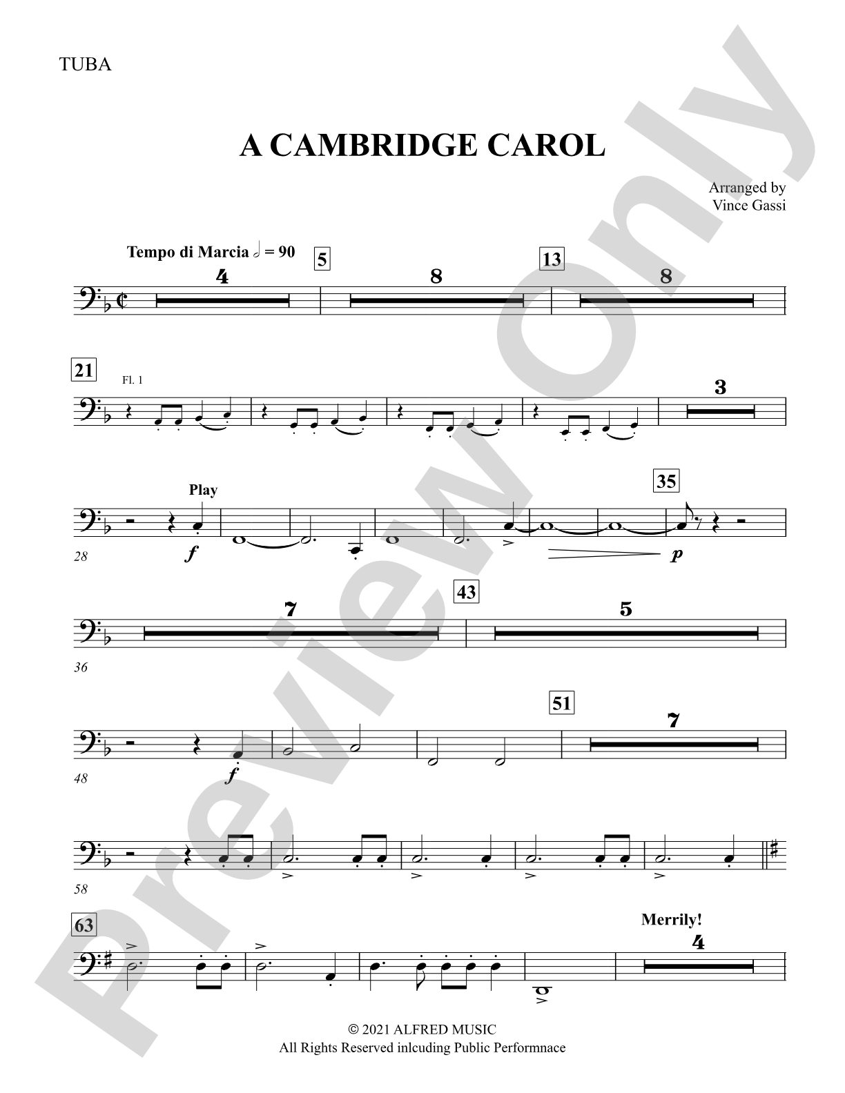 A Cambridge Carol: Tuba