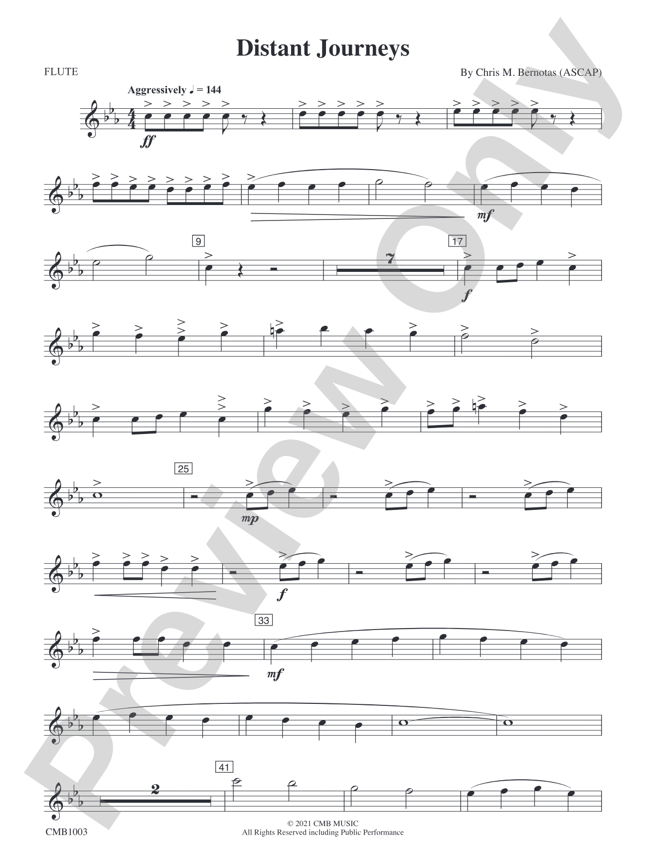 Distant Journeys: Flute