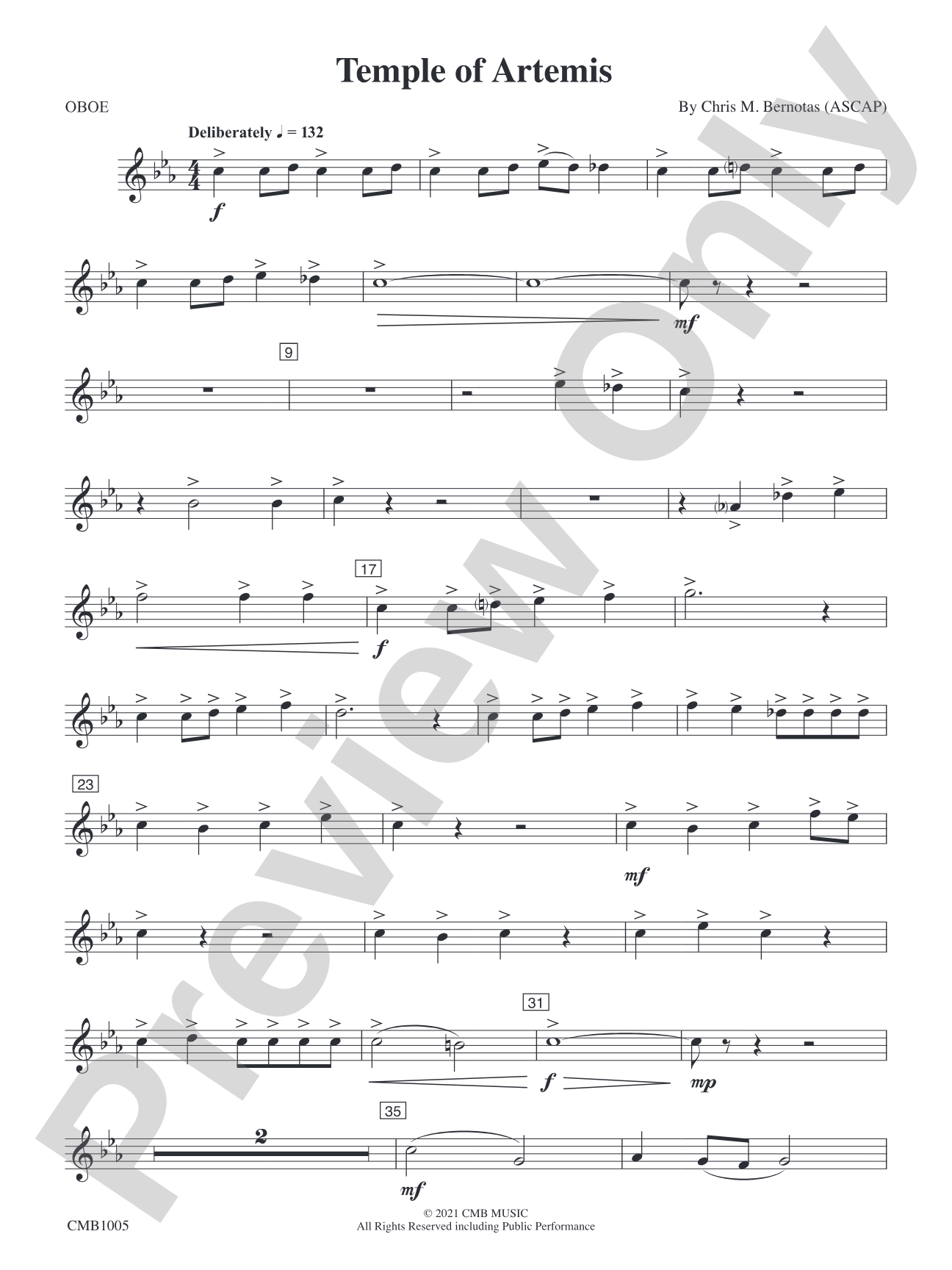Temple of Artemis: Oboe