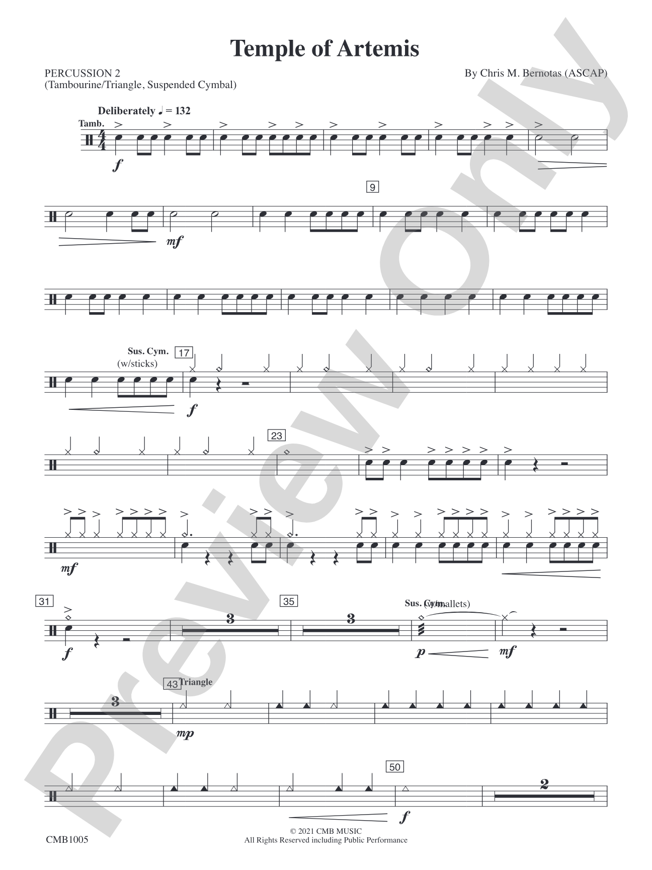 Temple of Artemis: 2nd Percussion