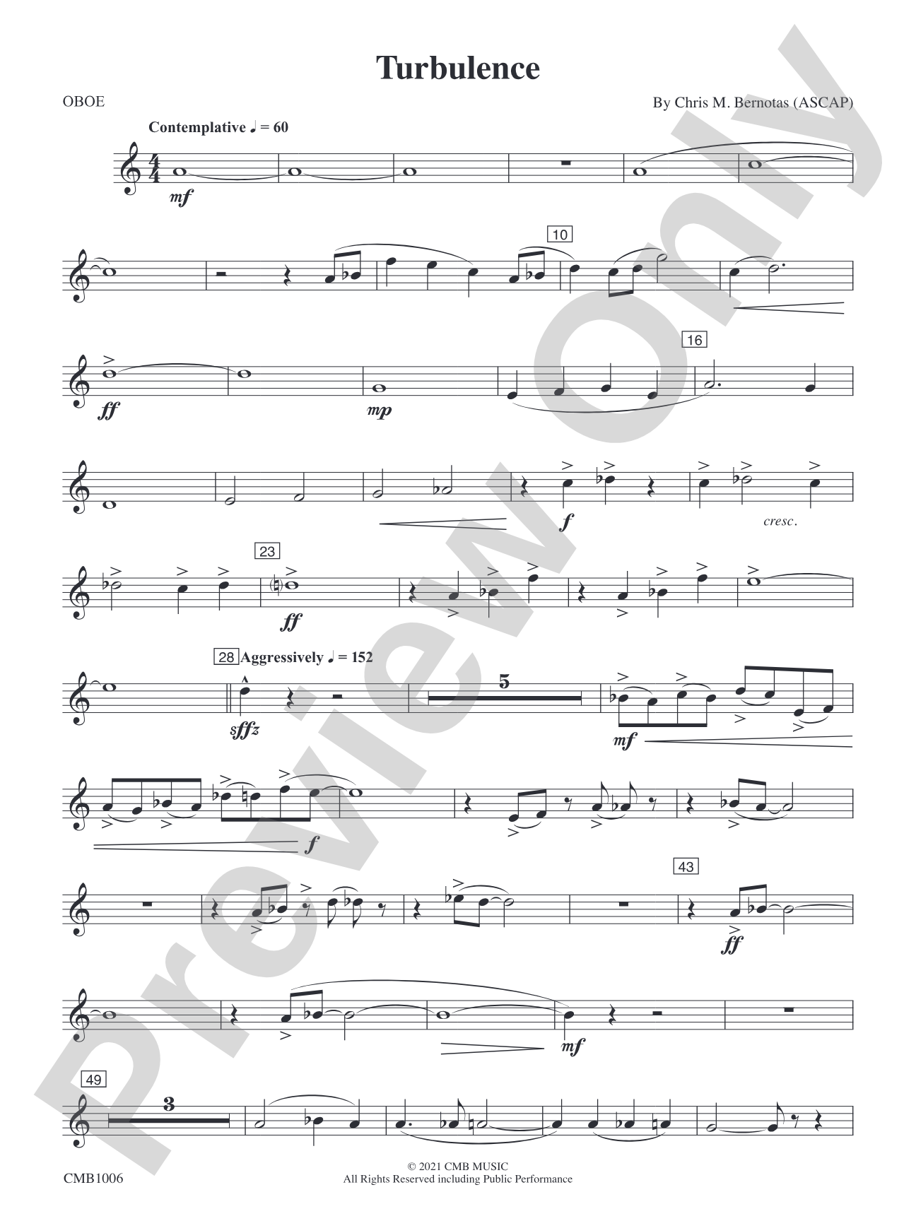 Turbulence: Oboe