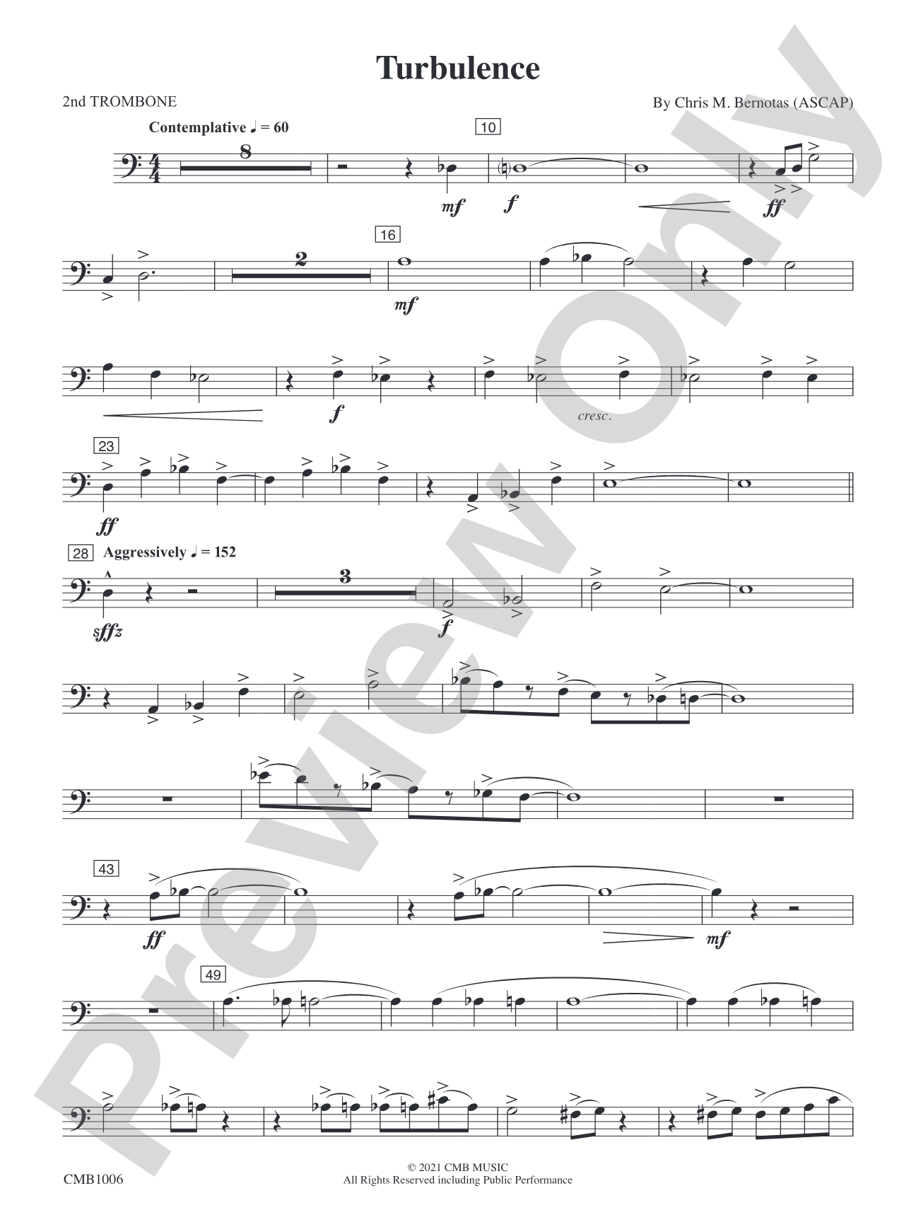Turbulence: 2nd Trombone