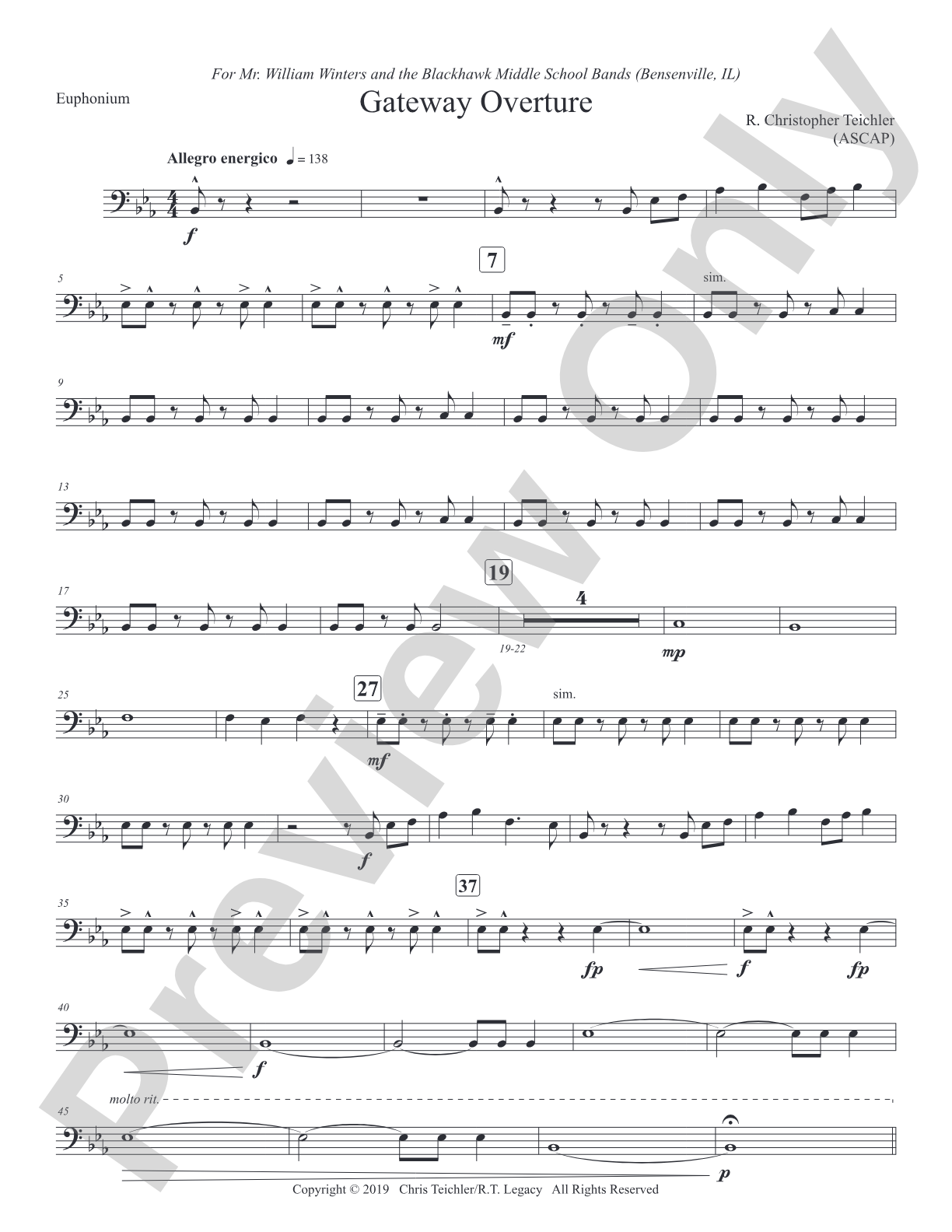 Gateway Overture: Baritone B.C.
