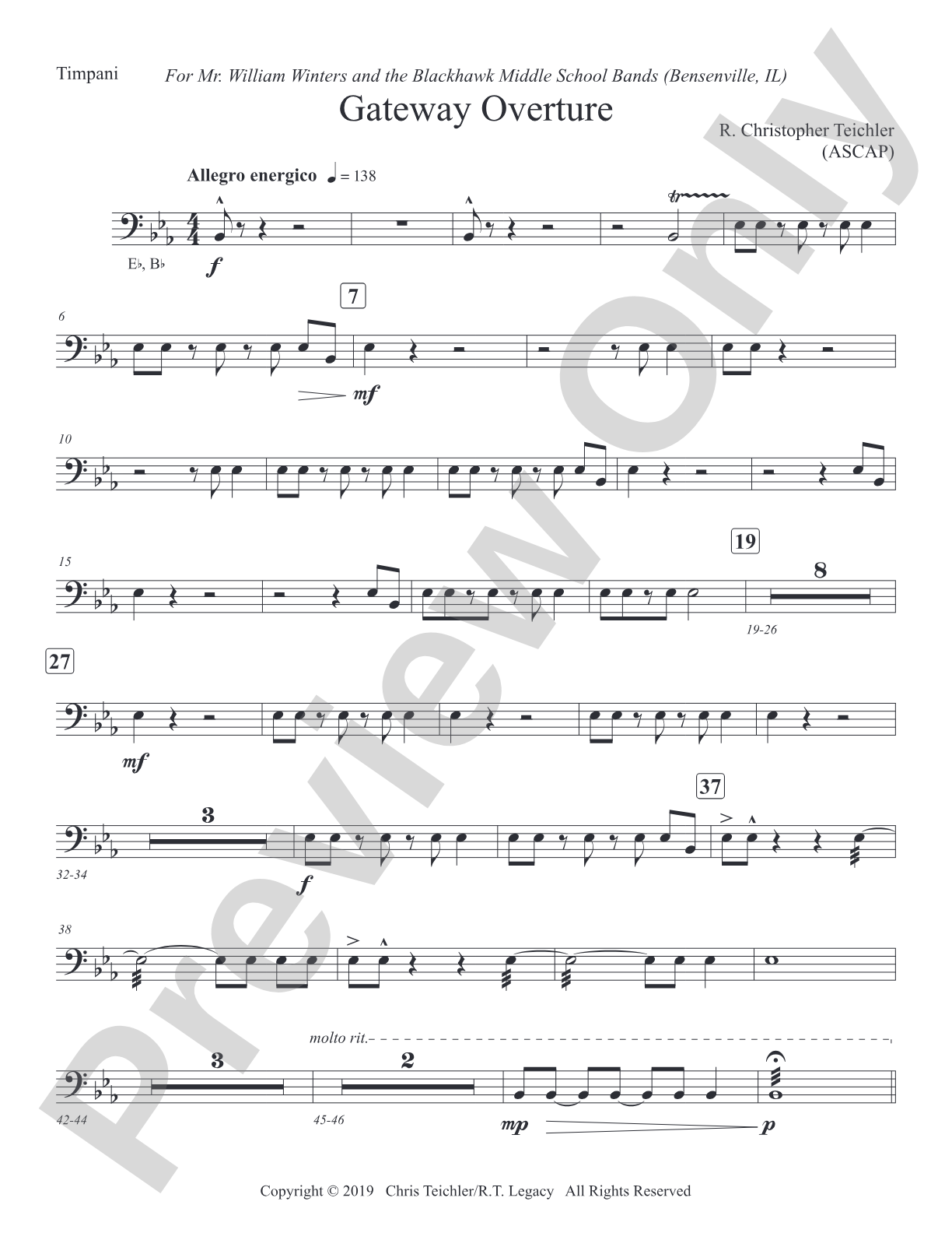 Gateway Overture: Timpani