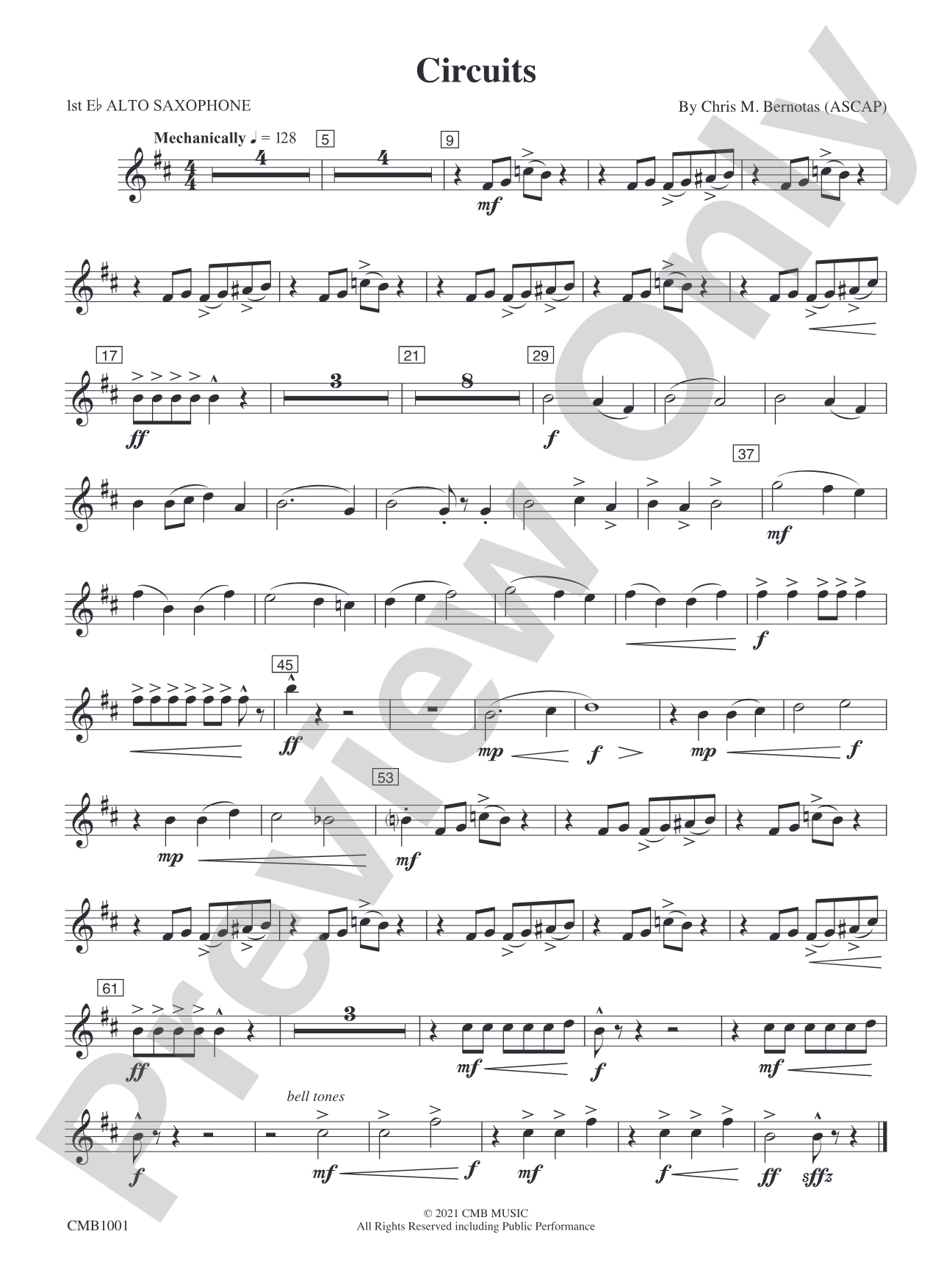 Circuits: E-flat Alto Saxophone