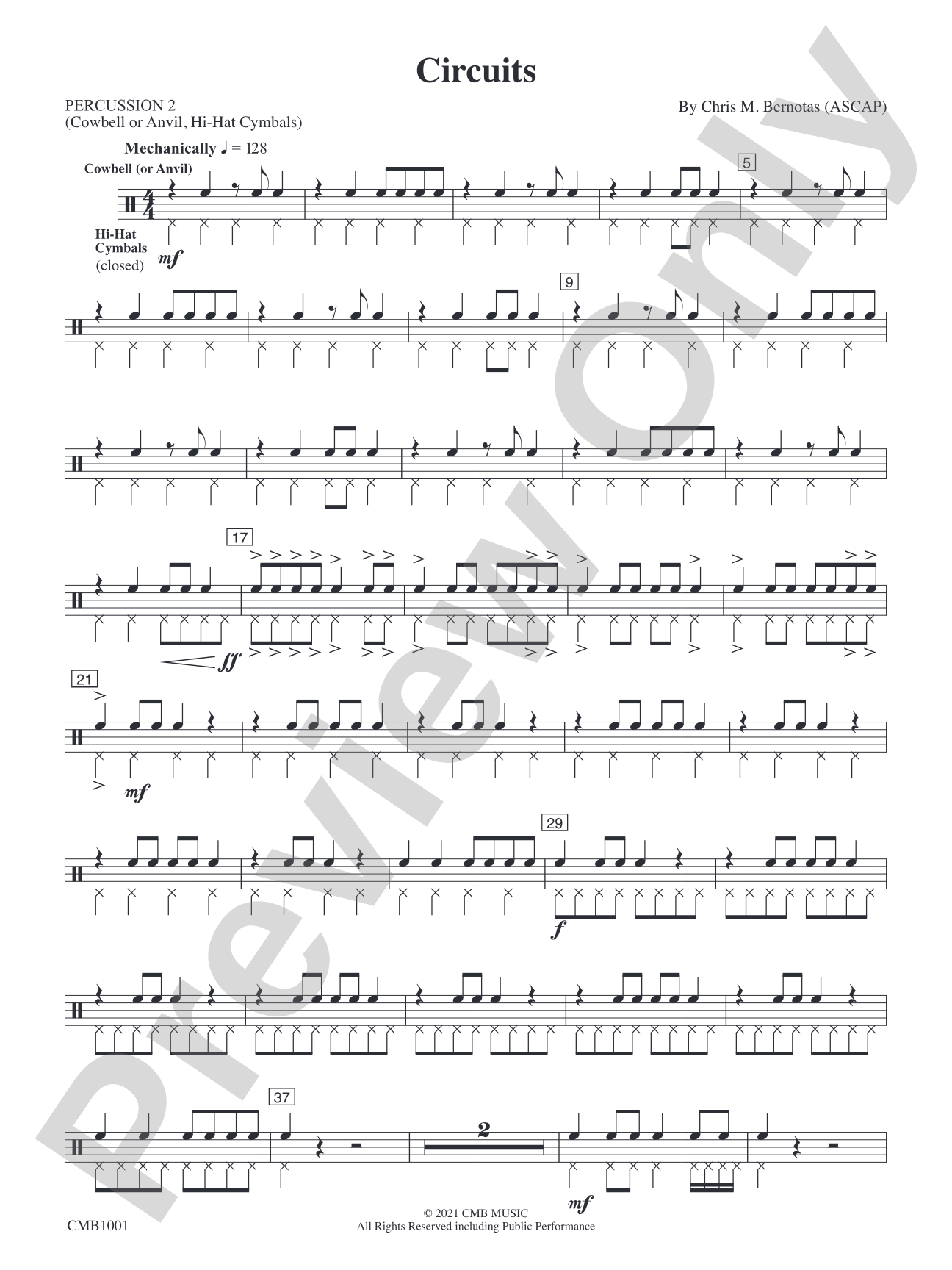 Circuits: 2nd Percussion