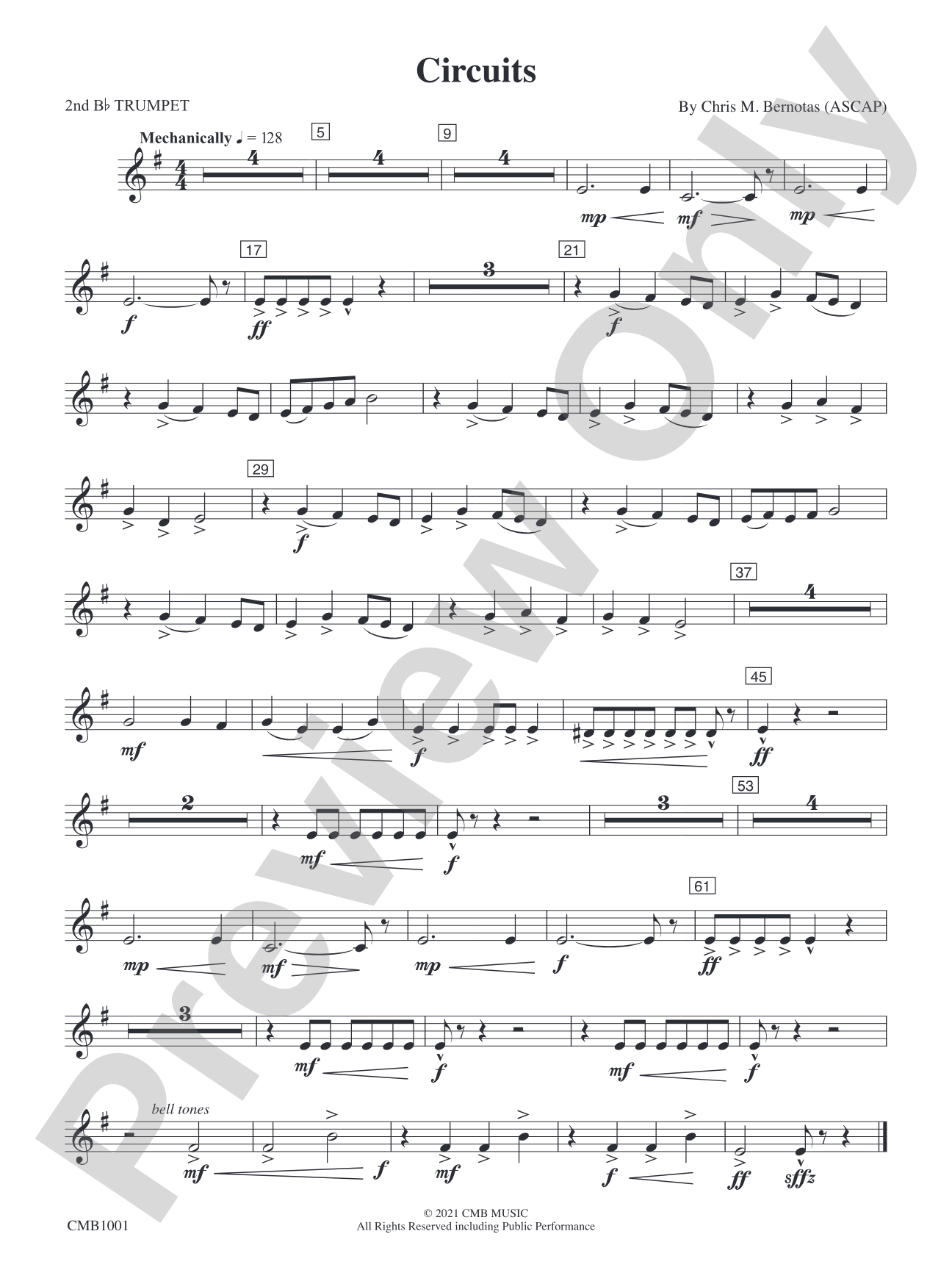 Circuits: 2nd B-flat Trumpet
