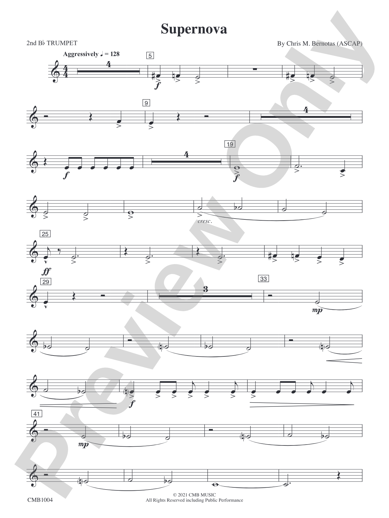 Supernova: 2nd B-flat Trumpet