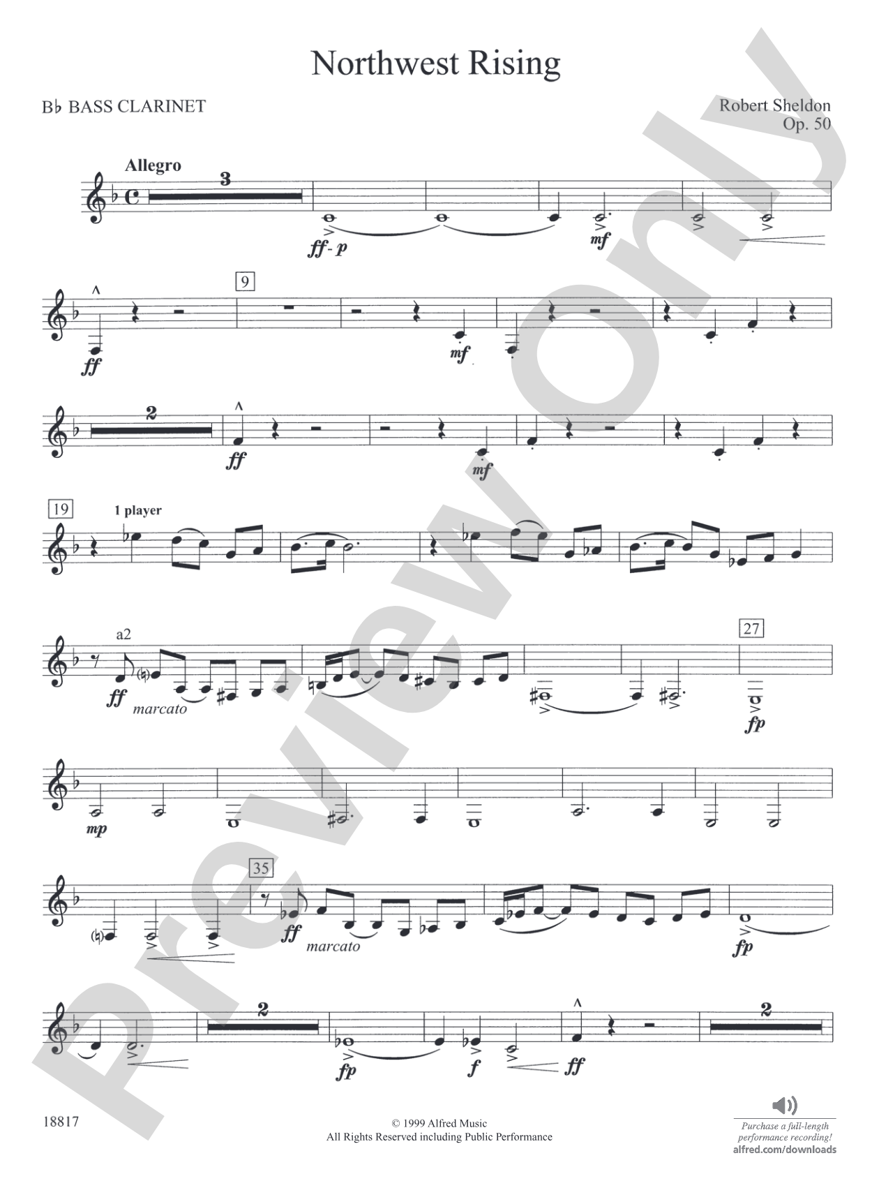 Northwest Rising: B-flat Bass Clarinet
