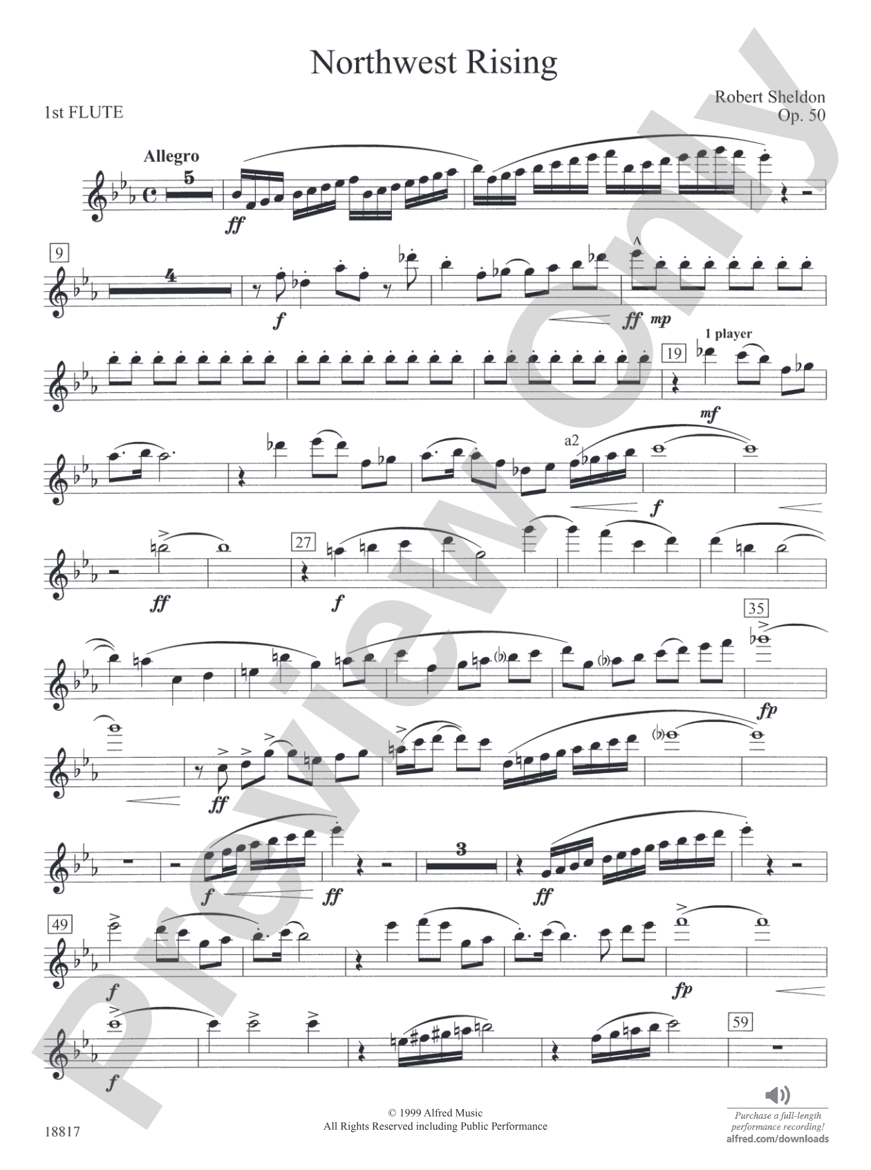 Northwest Rising: Flute