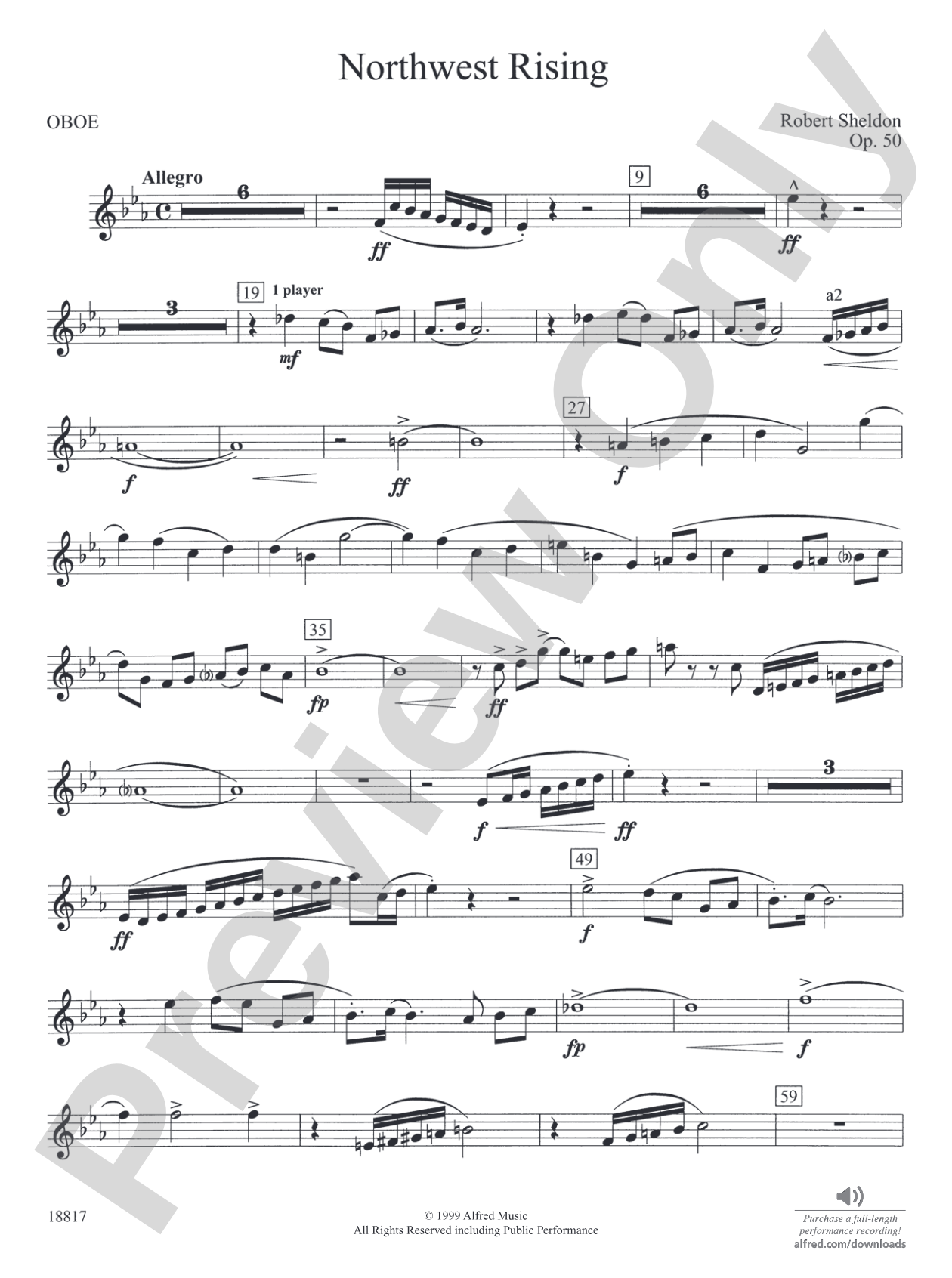 Northwest Rising: Oboe