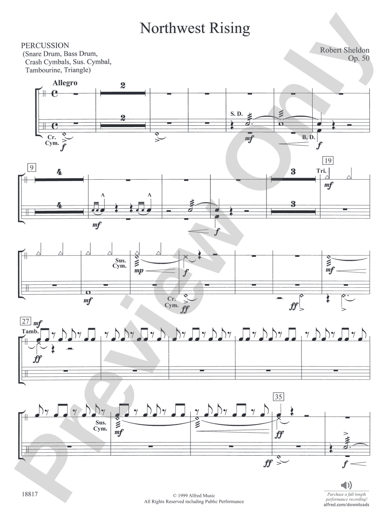 Northwest Rising: 1st Percussion