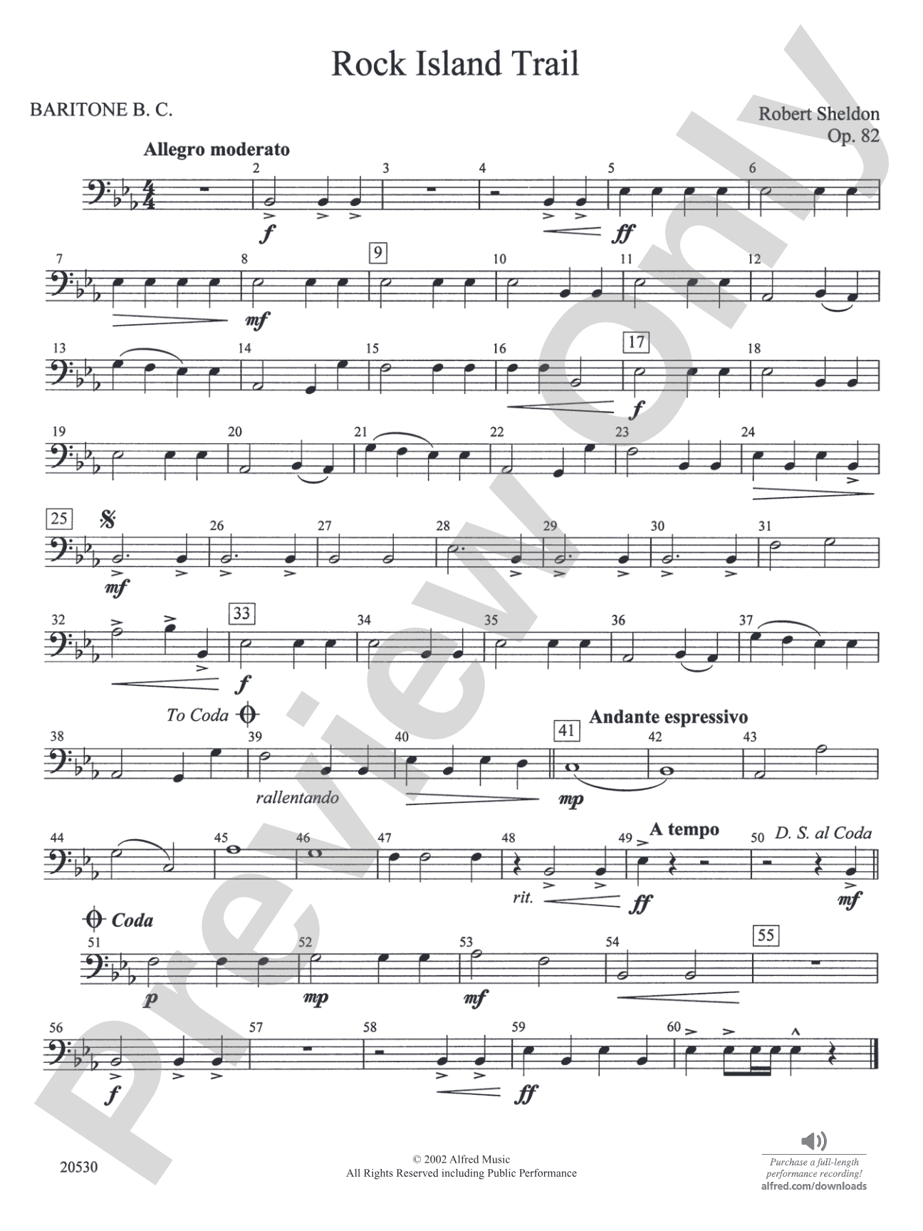 Rock Island Trail: Baritone B.C.