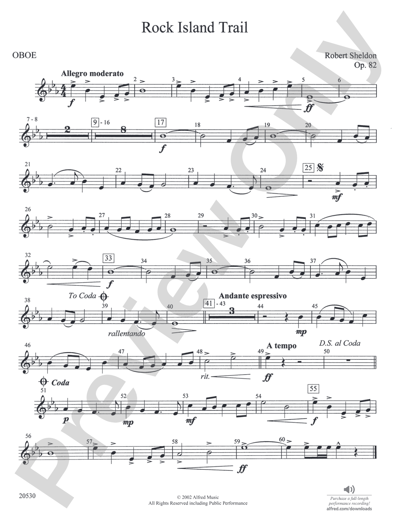 Rock Island Trail: Oboe