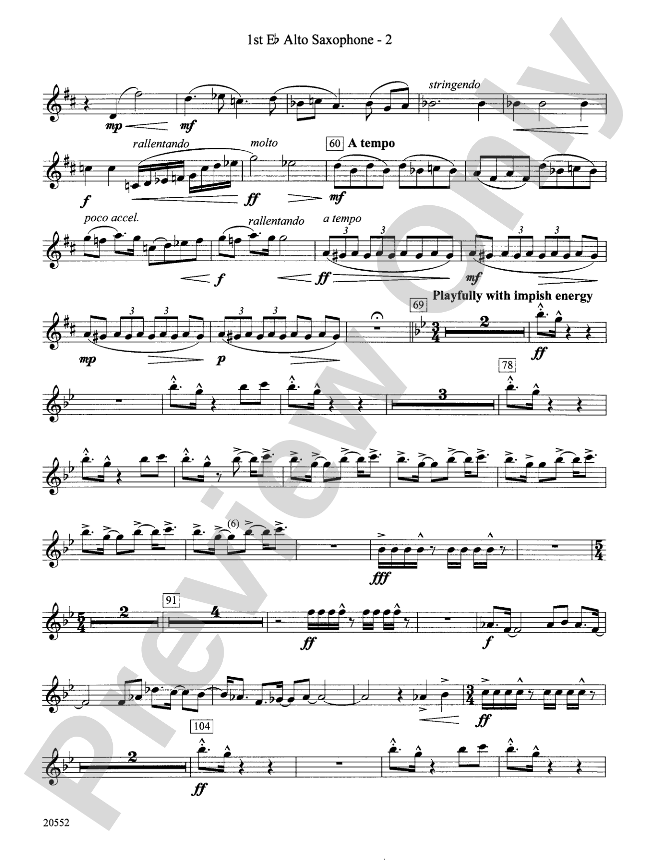 Chiaroscuro: E-flat Alto Saxophone