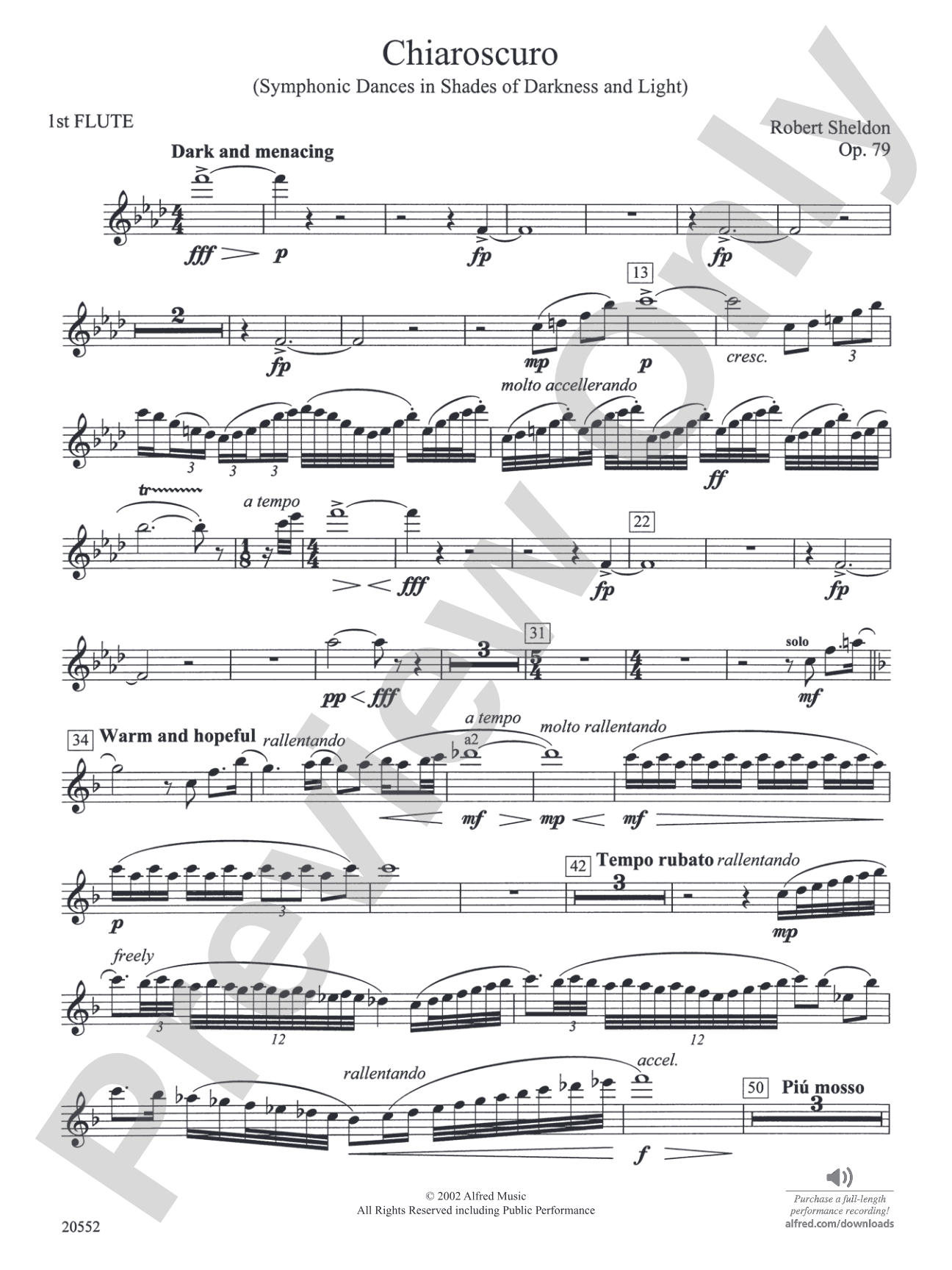 Chiaroscuro: Flute