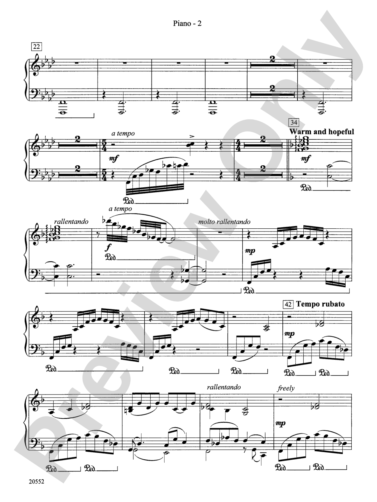 Chiaroscuro: Piano Accompaniment