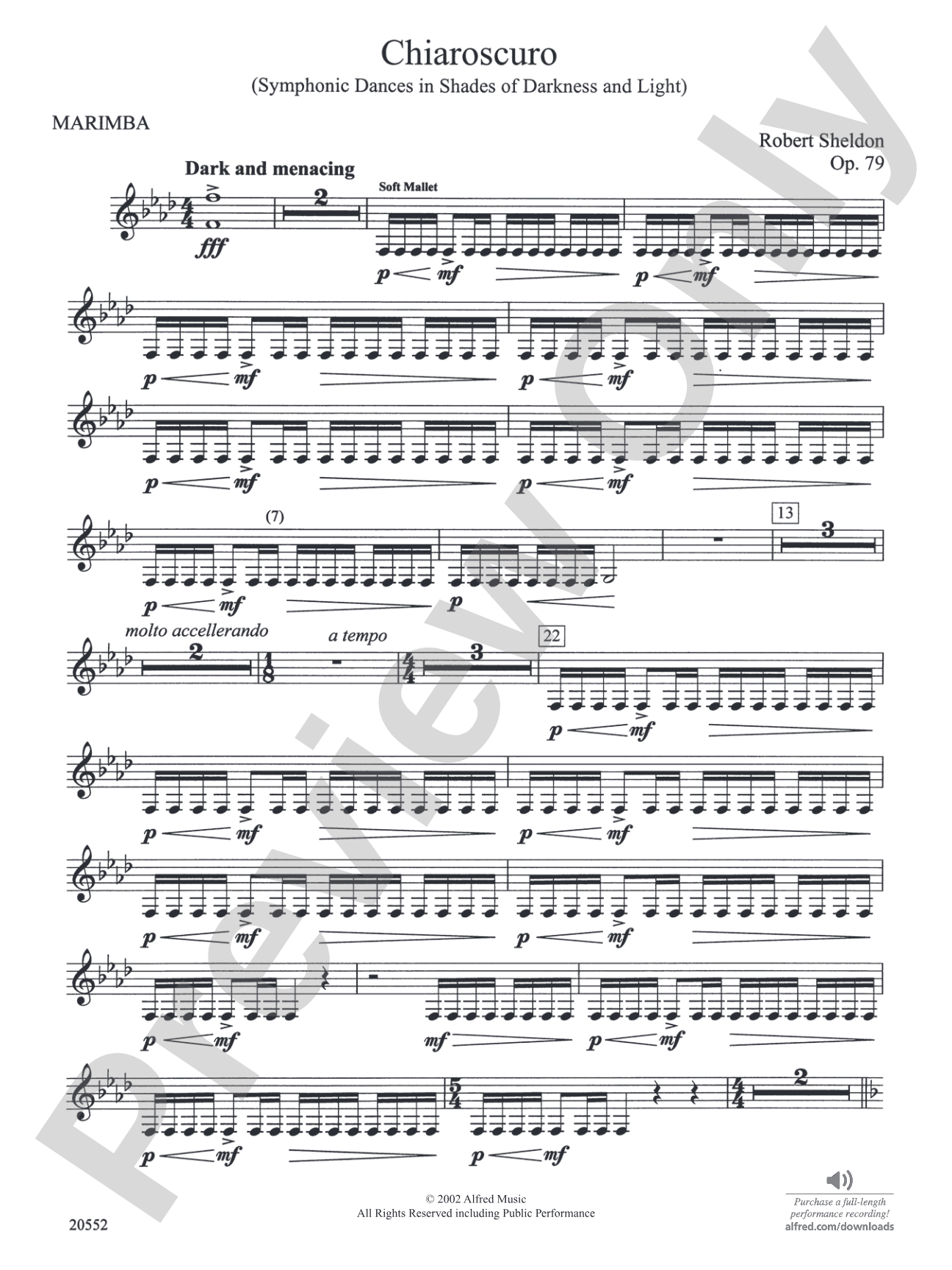 Chiaroscuro: Marimba