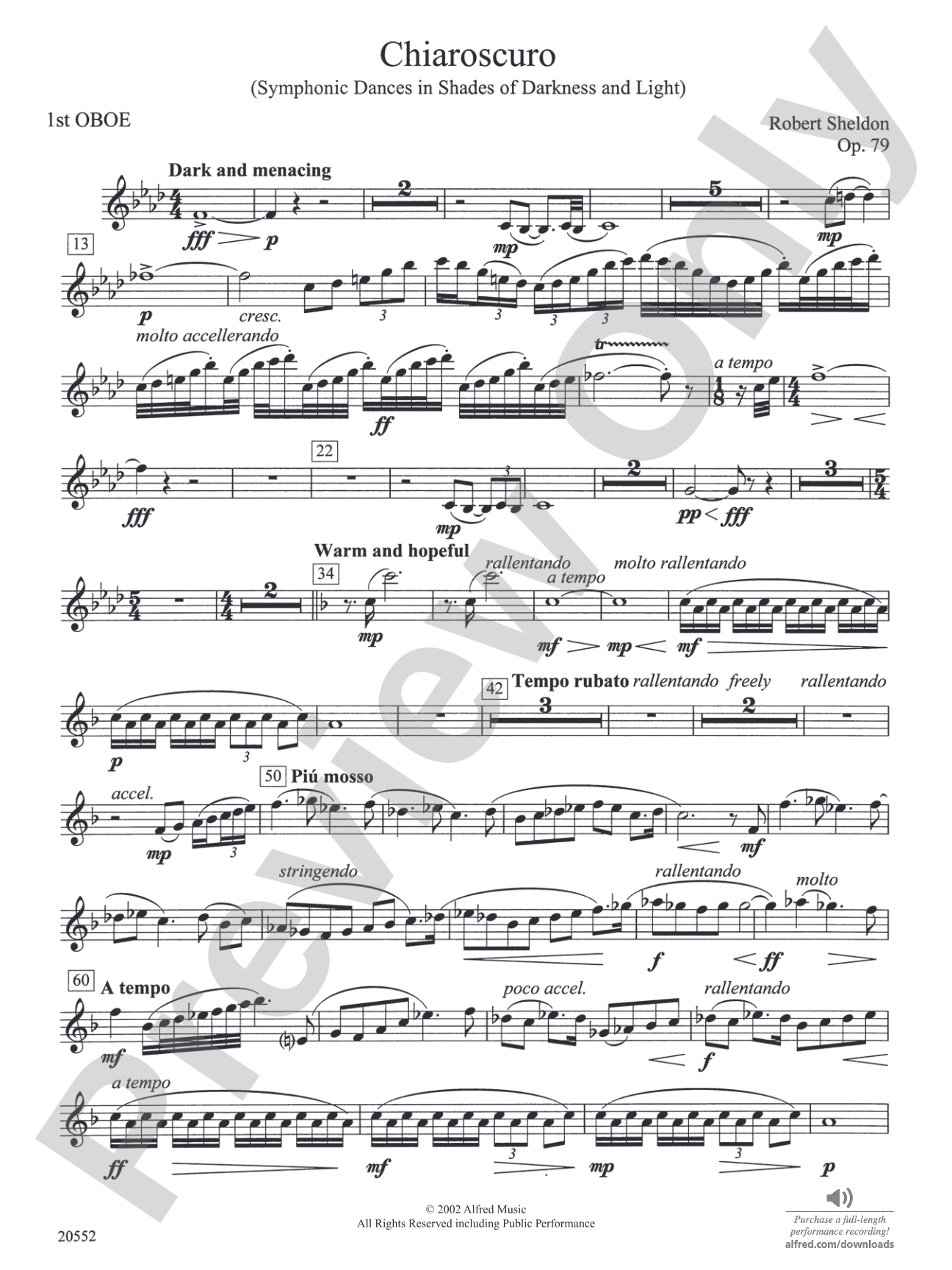 Chiaroscuro: Oboe