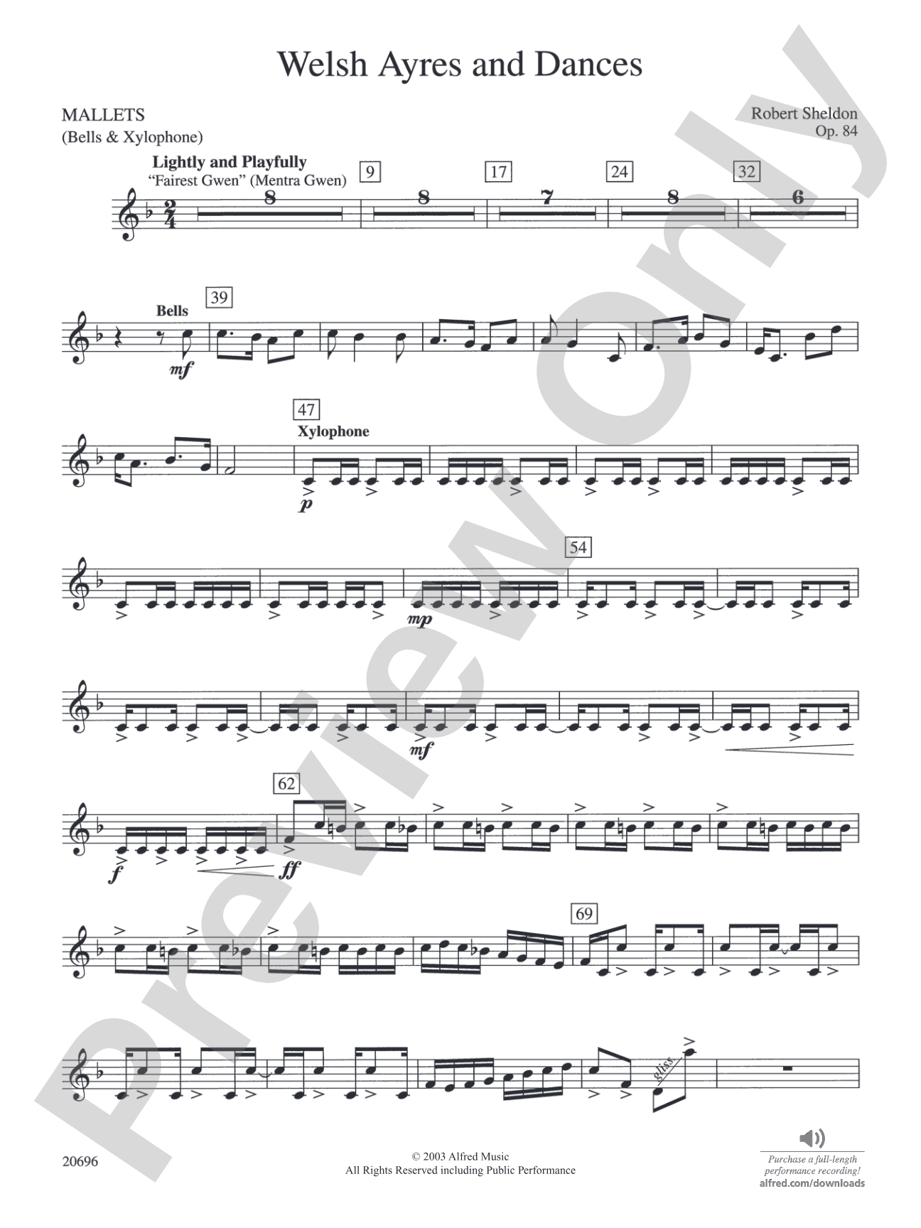 Welsh Ayres & Dances: Mallets