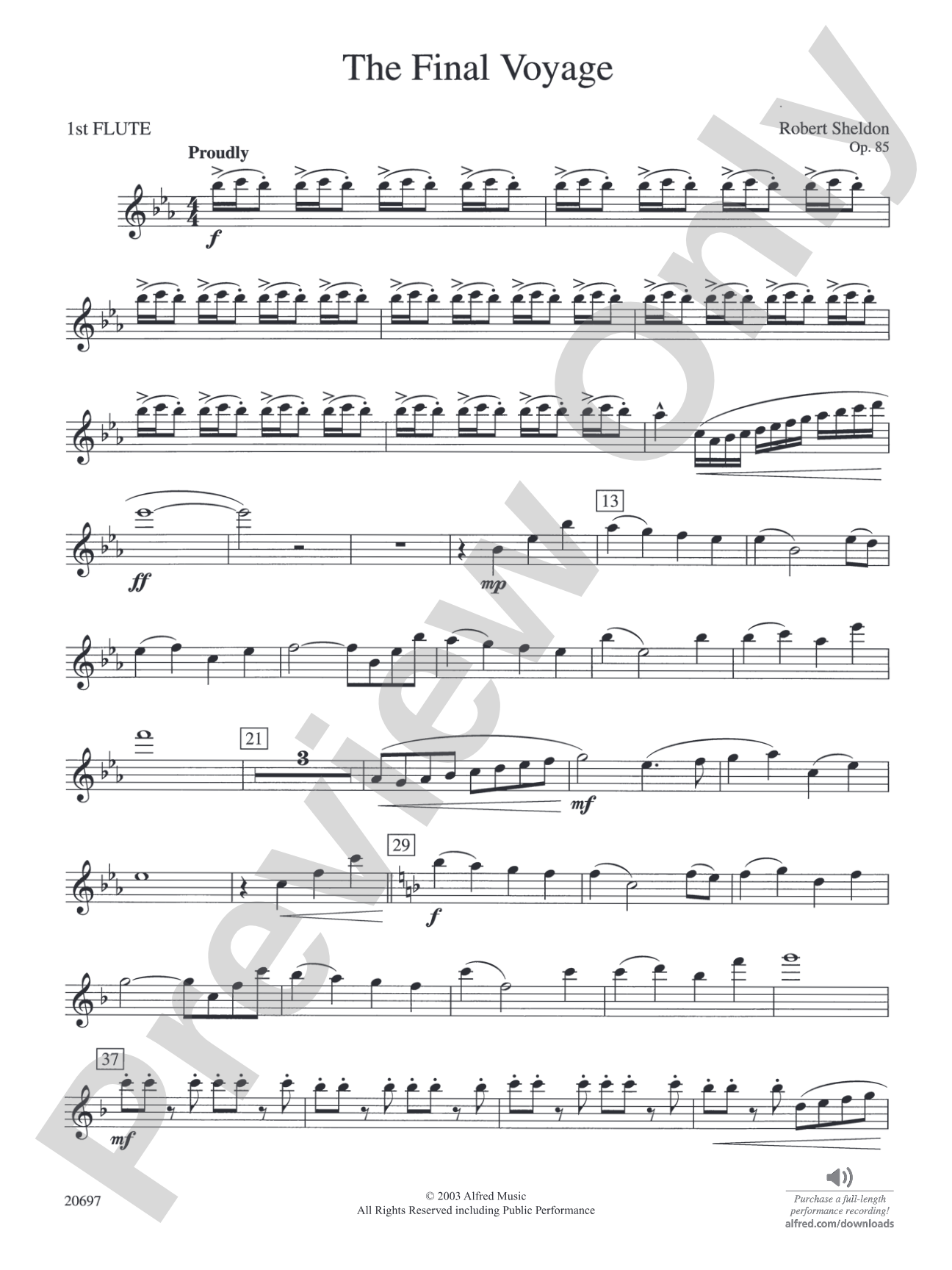 The Final Voyage: Flute