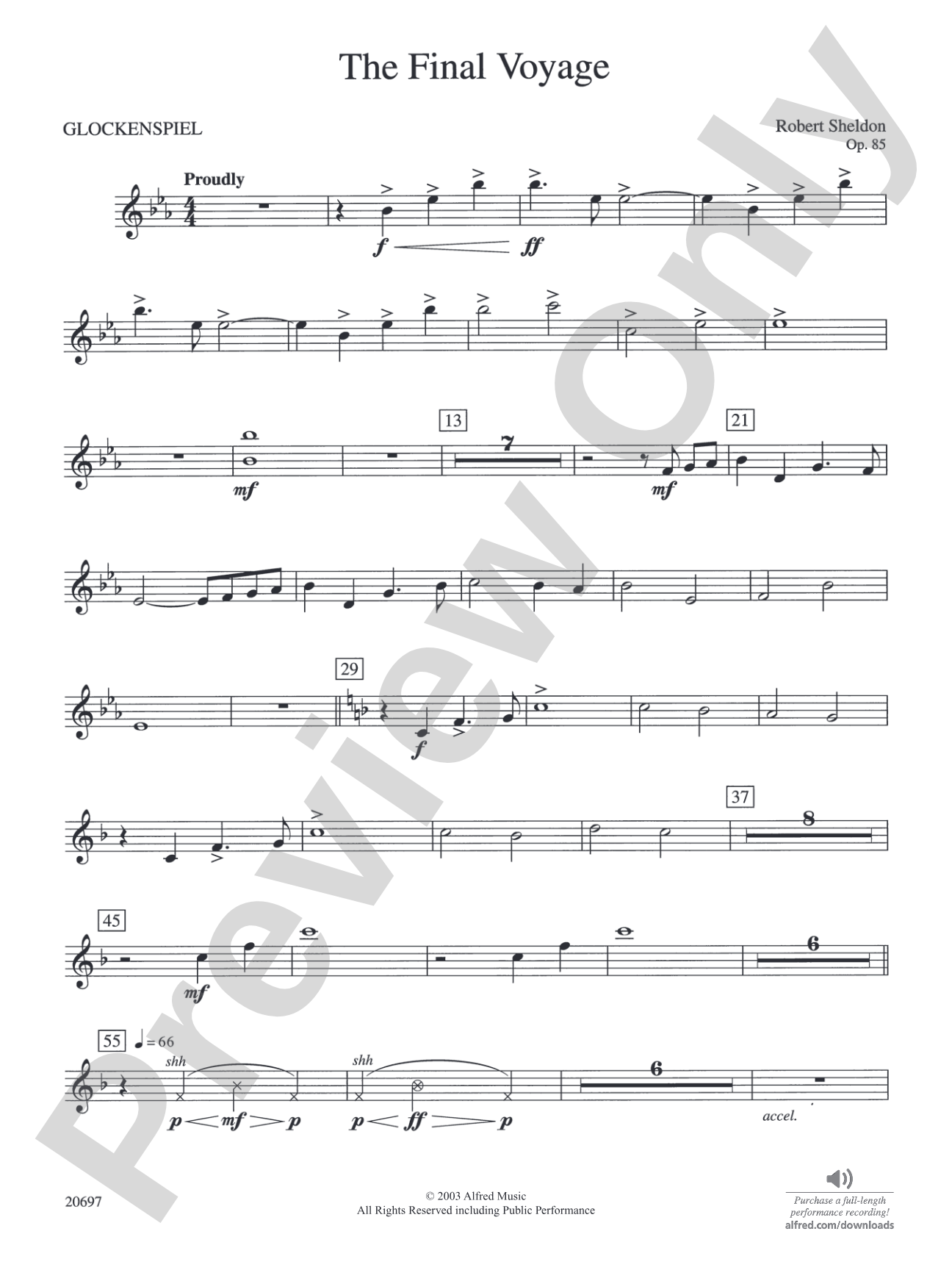 The Final Voyage: Glockenspiel
