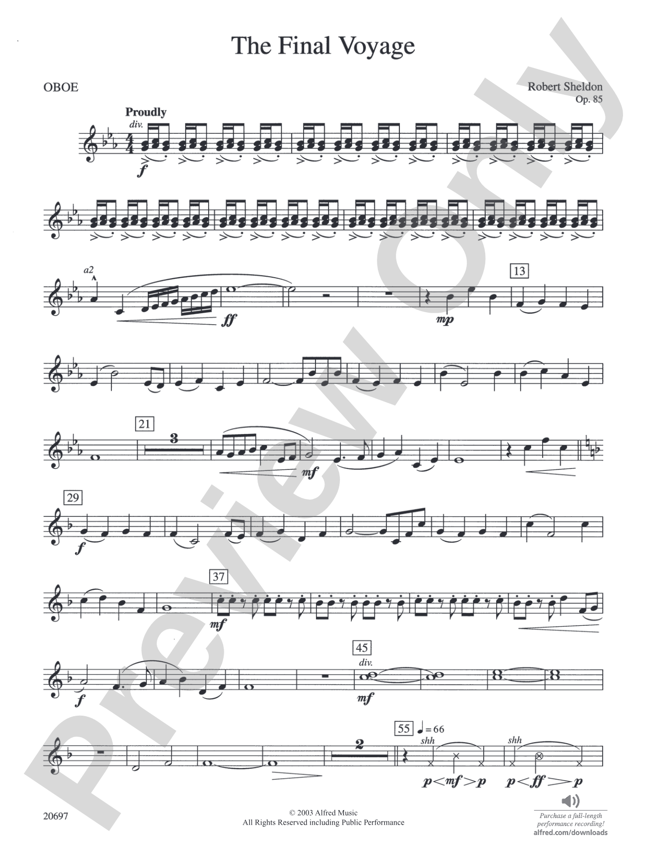The Final Voyage: Oboe