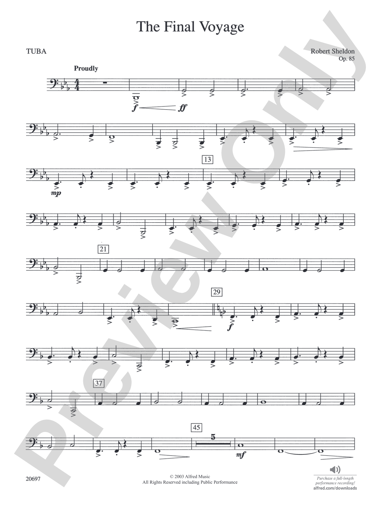 The Final Voyage: Tuba
