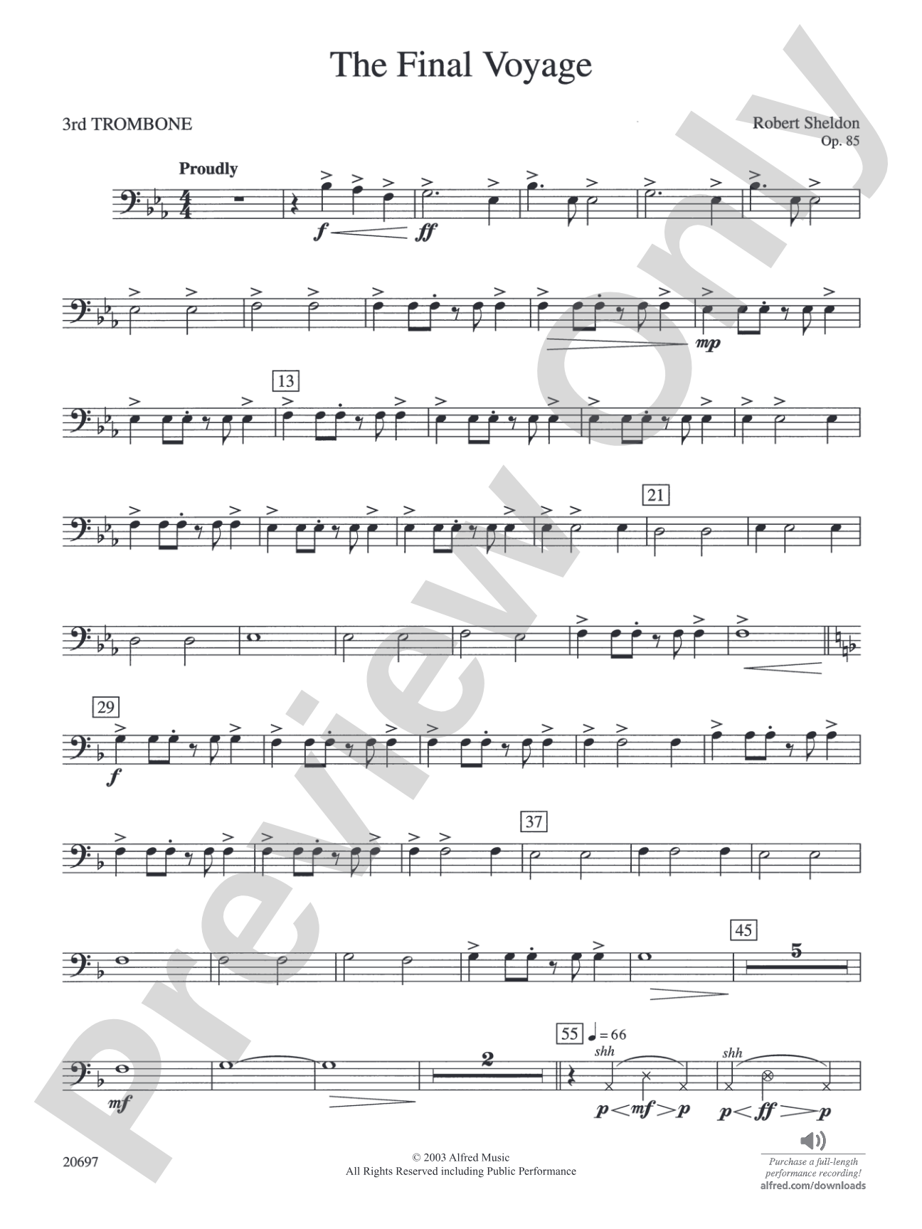 The Final Voyage: 3rd Trombone